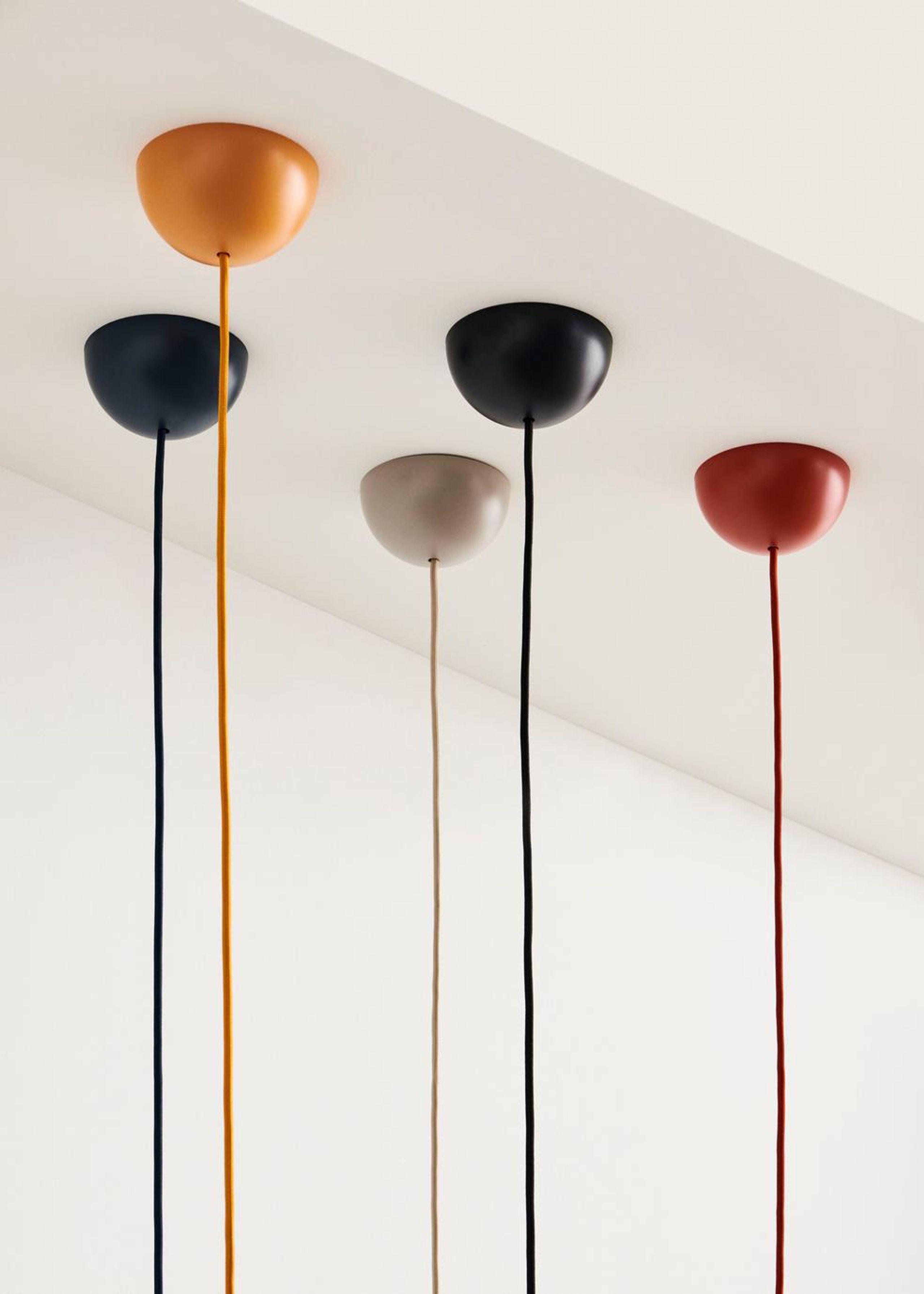 HAY - Champagneglas - Common Pendant Cord Set - Beton grey