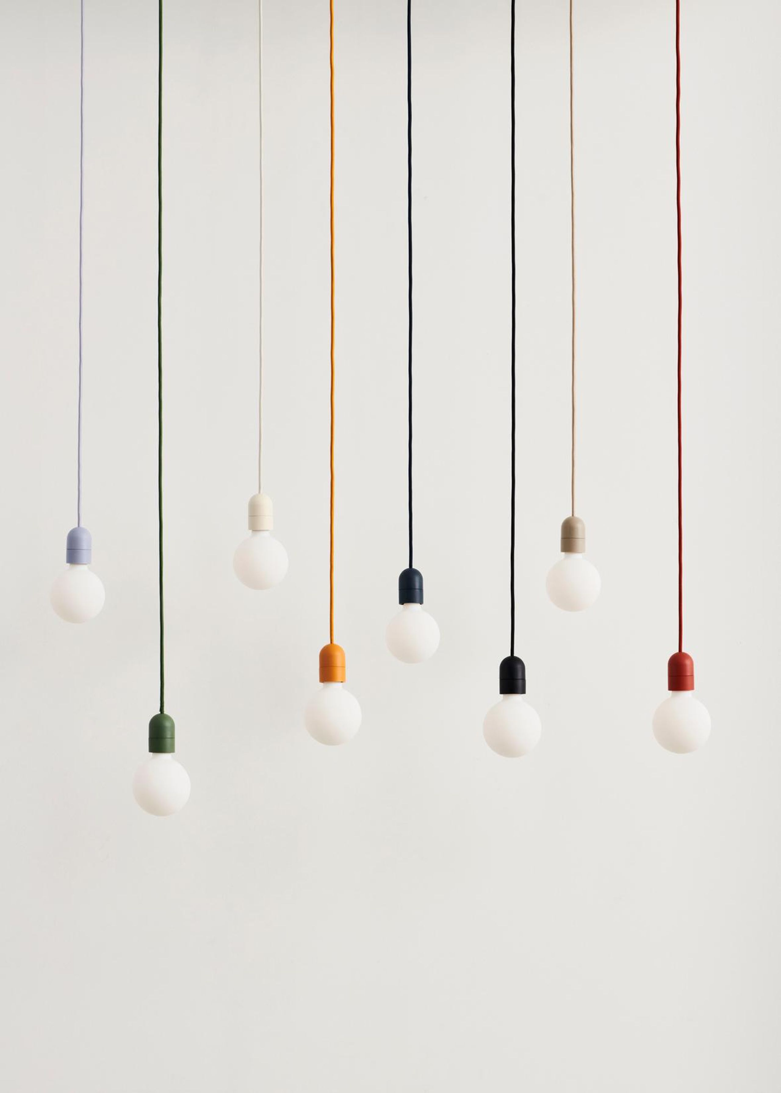 HAY - Champagneglas - Common Pendant Cord Set - Garden green