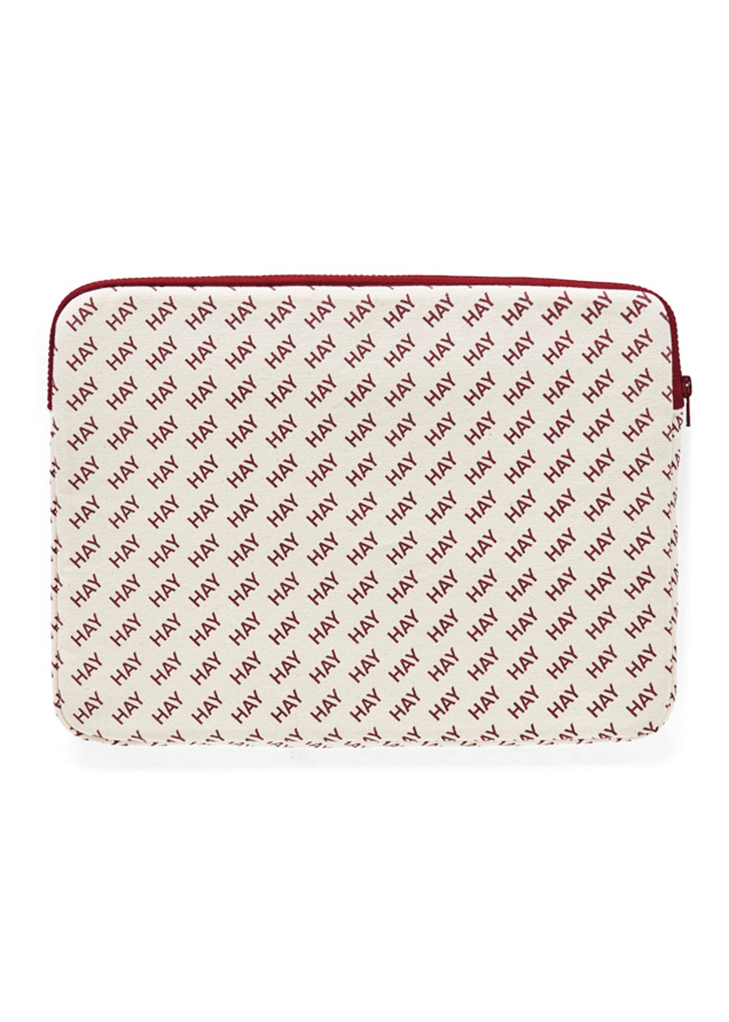 HAY - Funda de ordenador - Hay Logo Laptop Cover - Burgundy