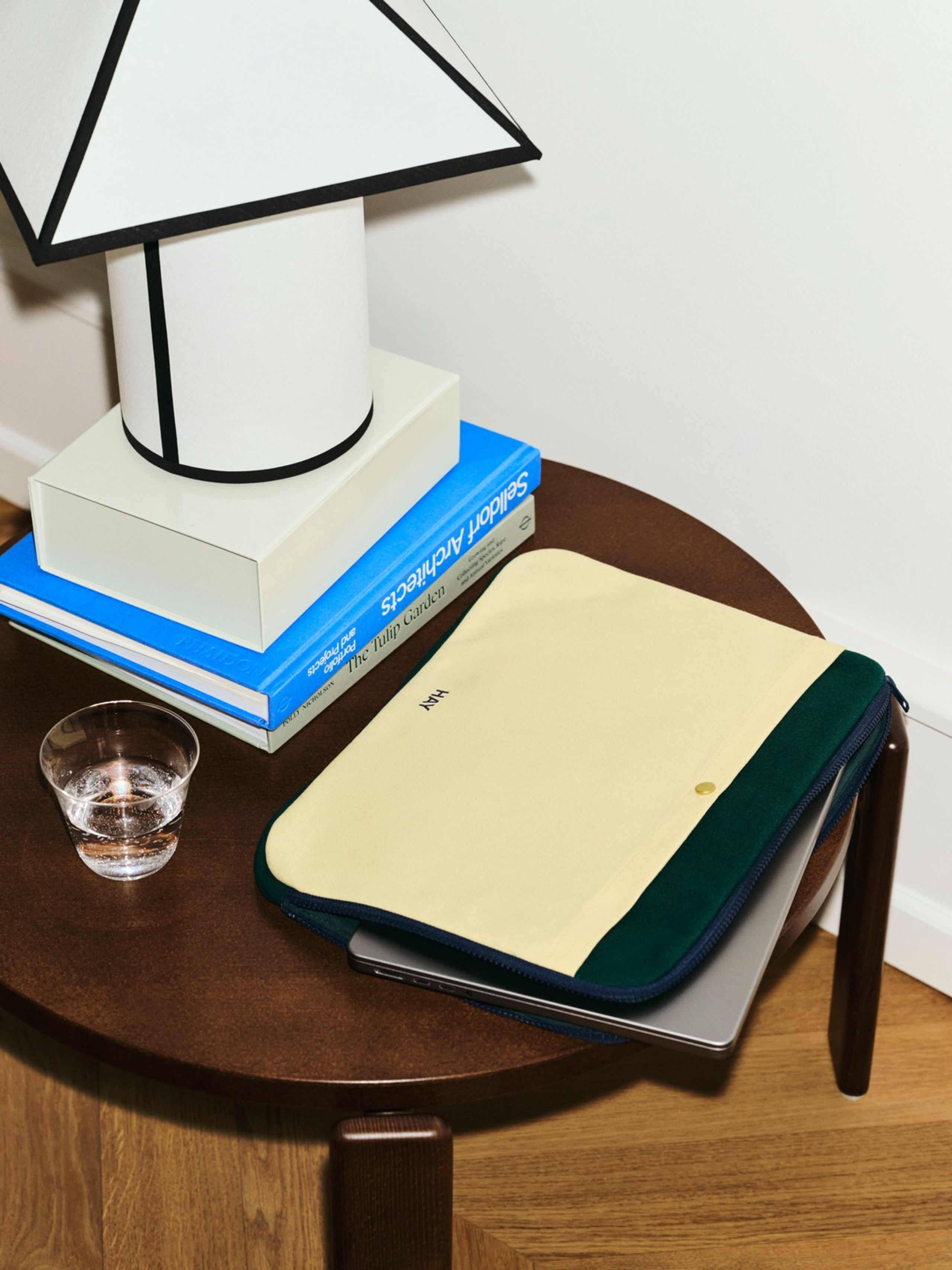 HAY - Computer Sleeve - Multi Laptop Cover - Soft Yellow Multi