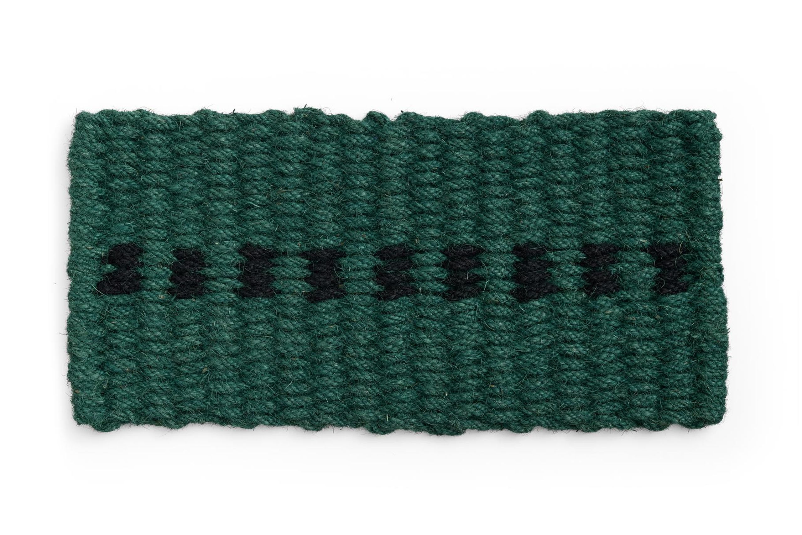 HAY - Doormat - Coco Door Mat - Dot - Dark green and black