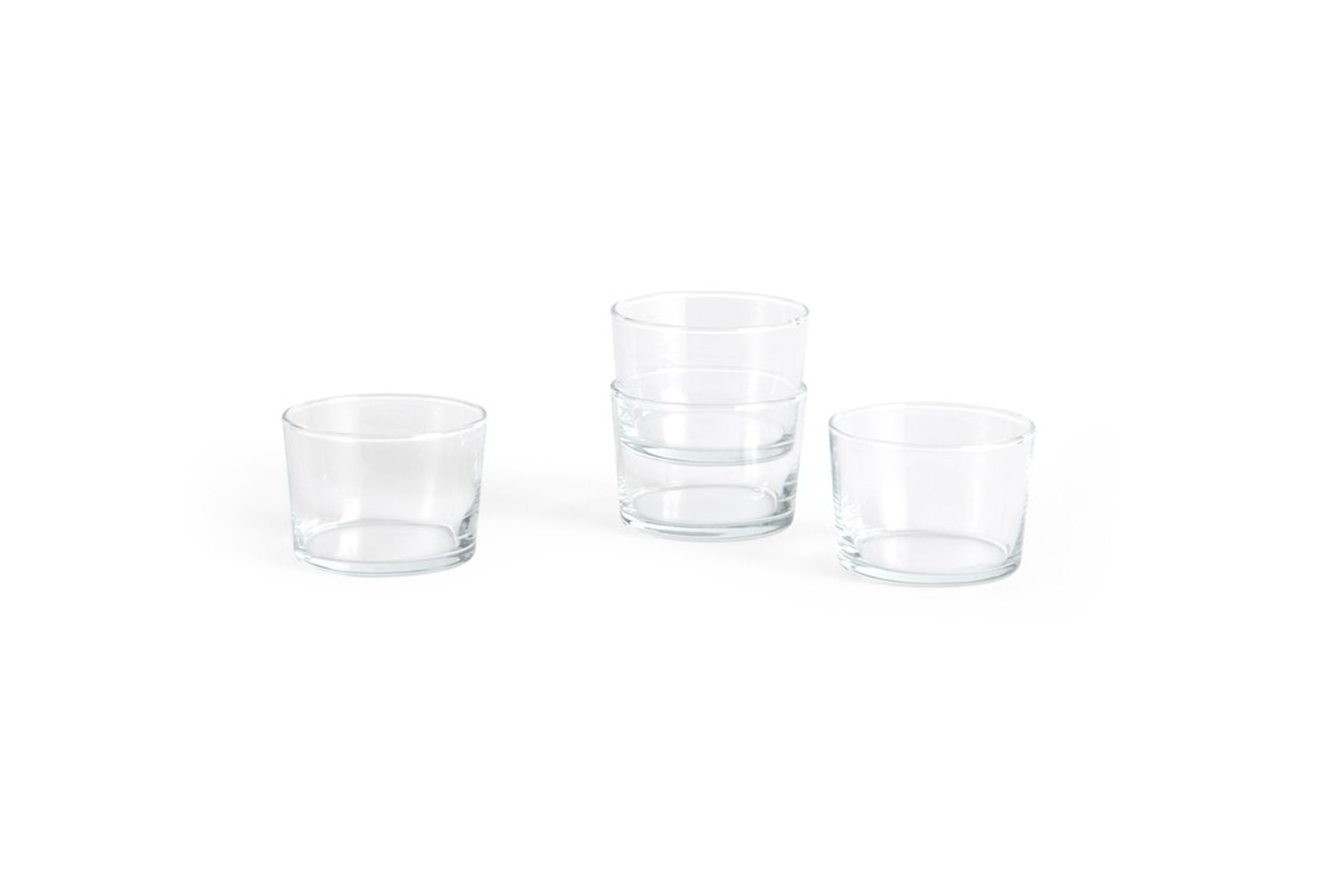 HAY - Glas - Glass - Set of 4 Small (22 cl)