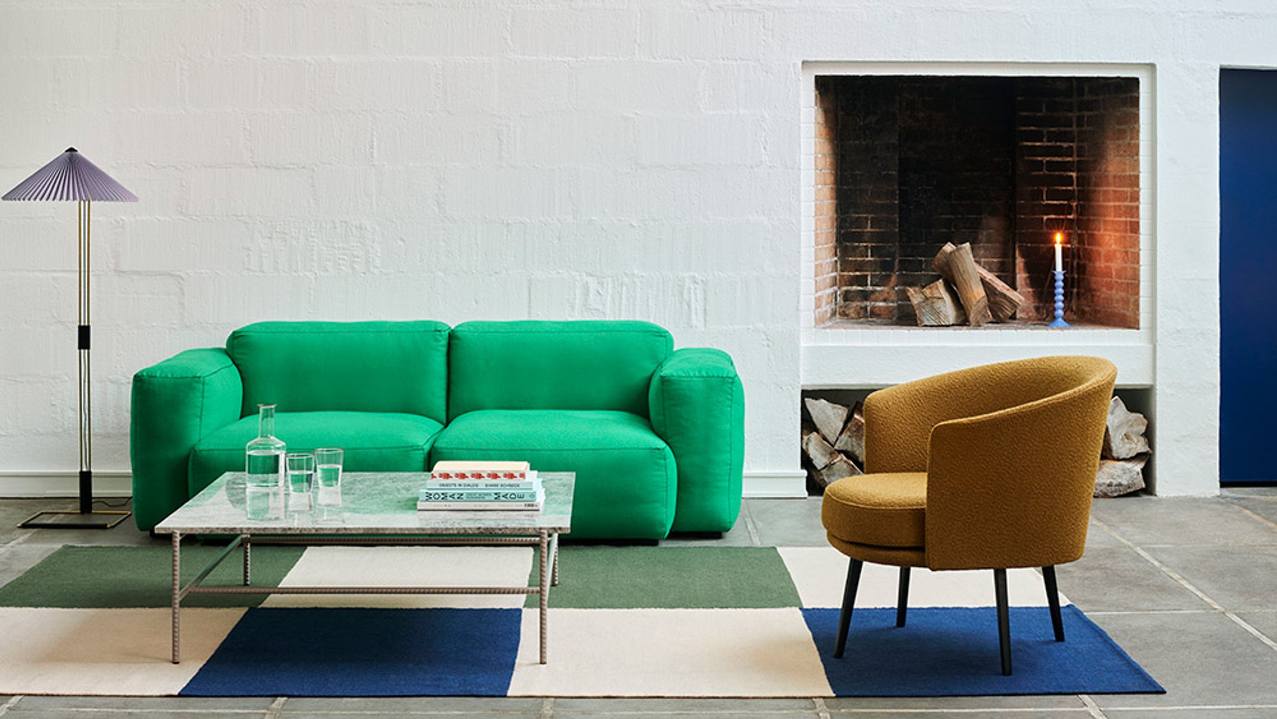 HAY - Gulvlampe - MATIN Floor Lamp - Peach