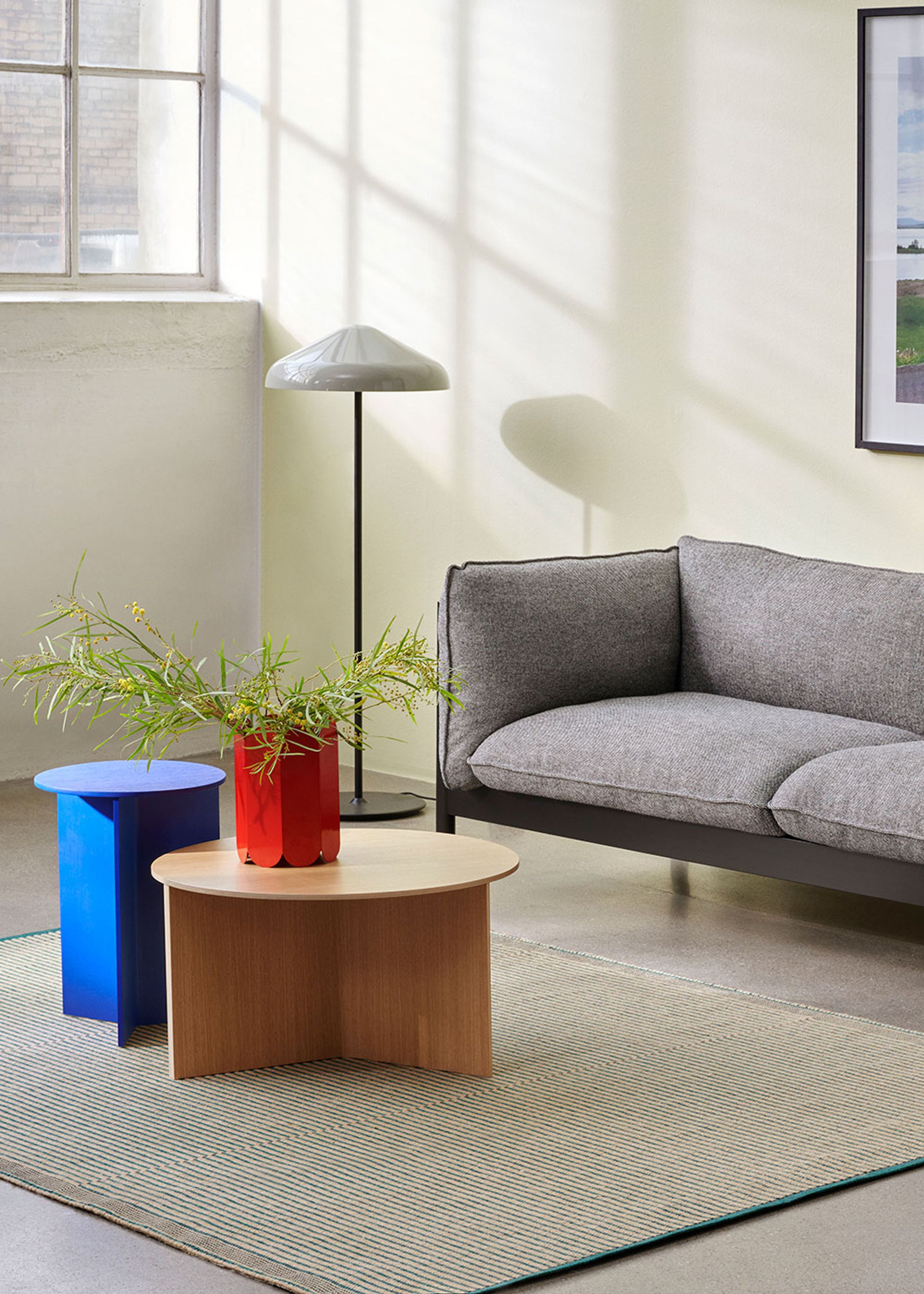 HAY - Stehlampe - Pao Steel Floor Lamp - Cream White