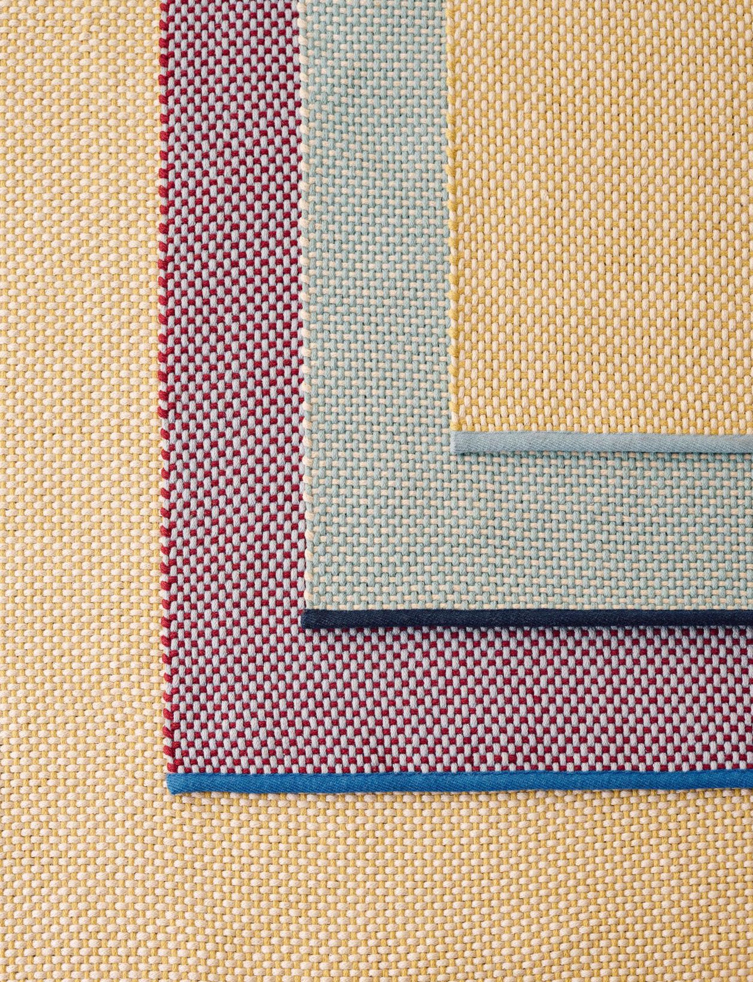 HAY - Rug - 3 Colour Rug - Soft Turquoise M