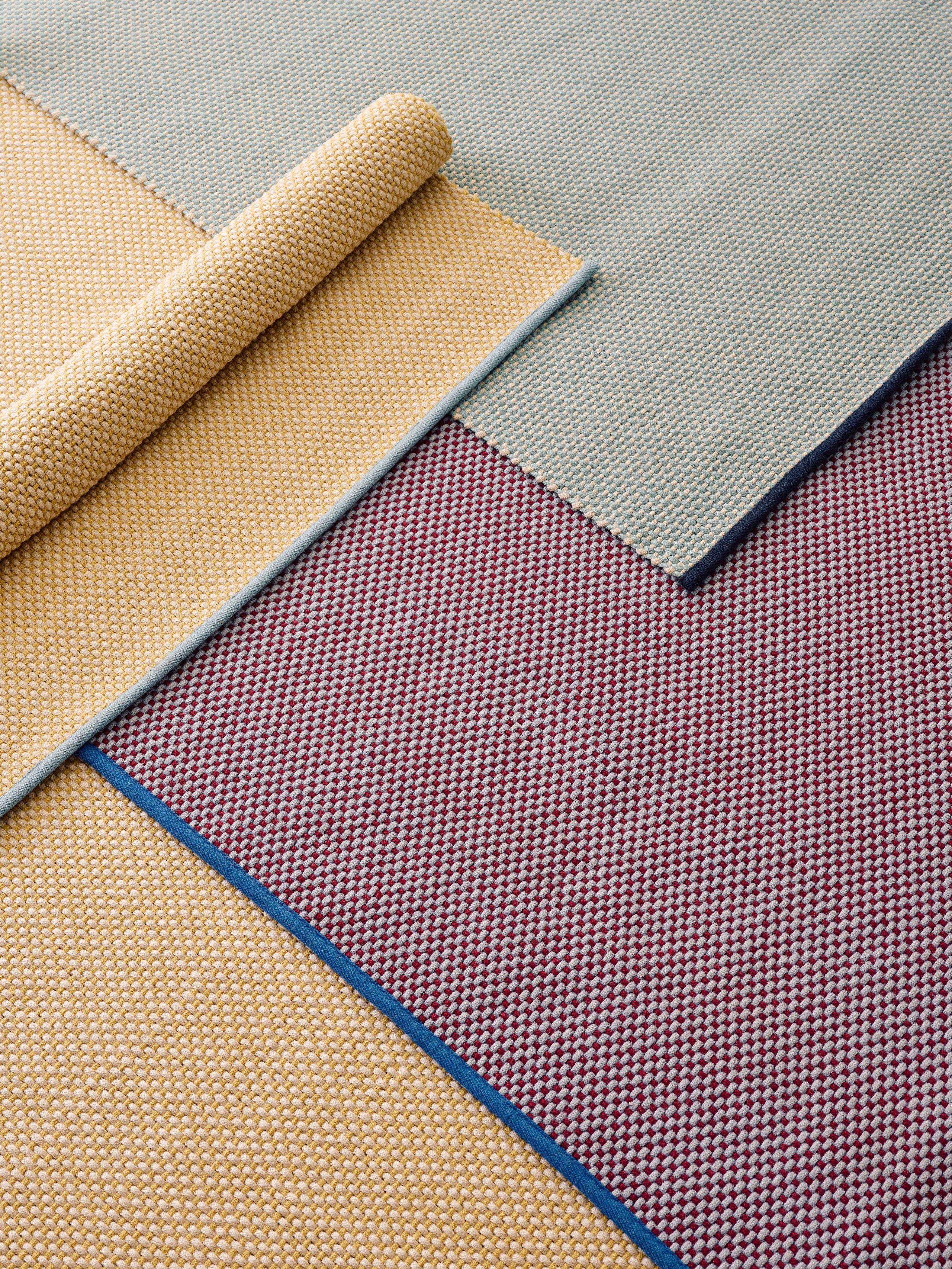 HAY - Rug - 3 Colour Rug - Soft Turquoise S