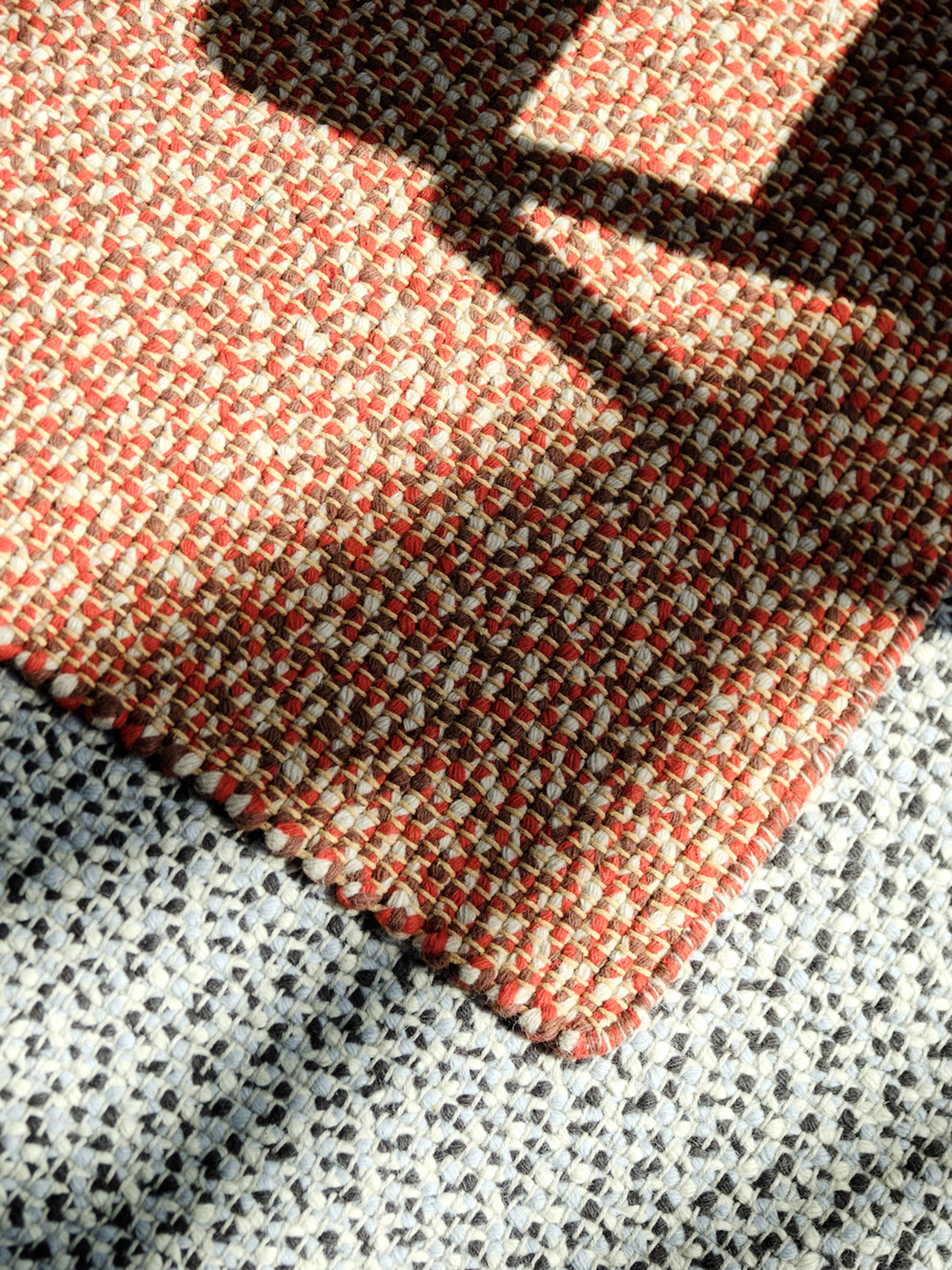 HAY - Teppich - Braided Rug - Red