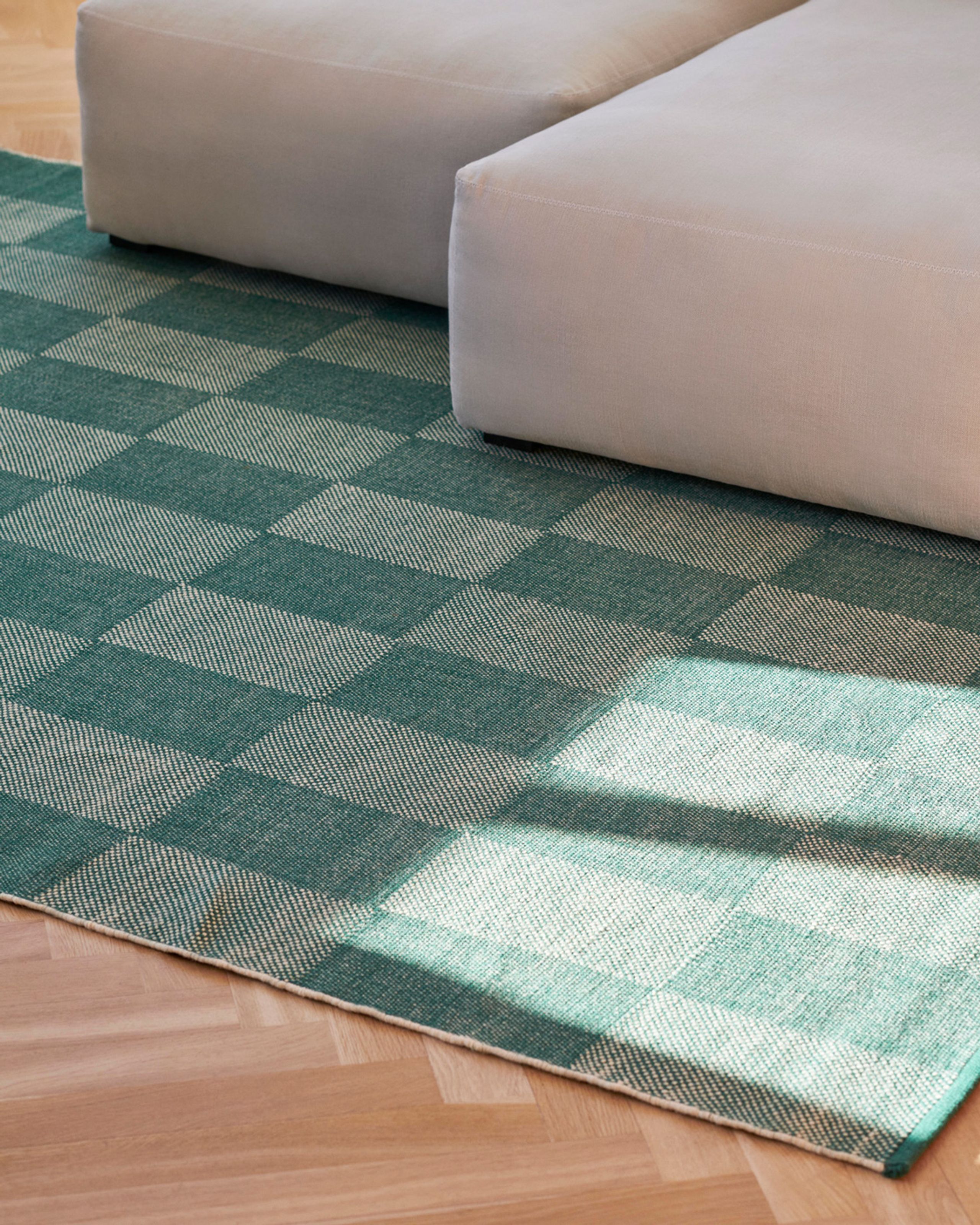 HAY - Rug - Check Rug | Small Check - Green