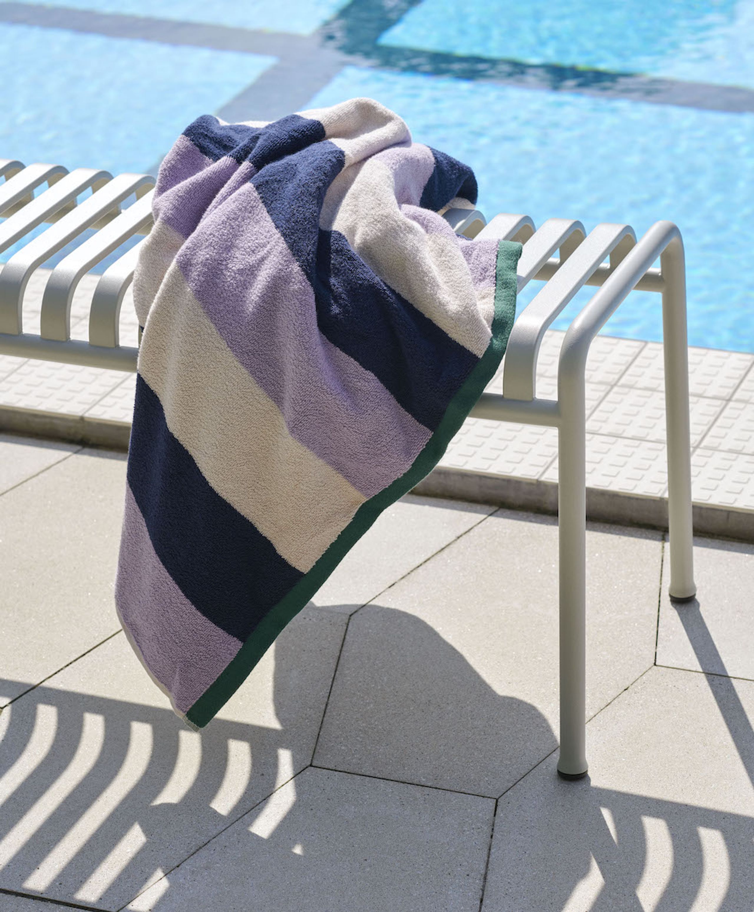 HAY - Ručník - Trio Bath Sheet - Sky Blue