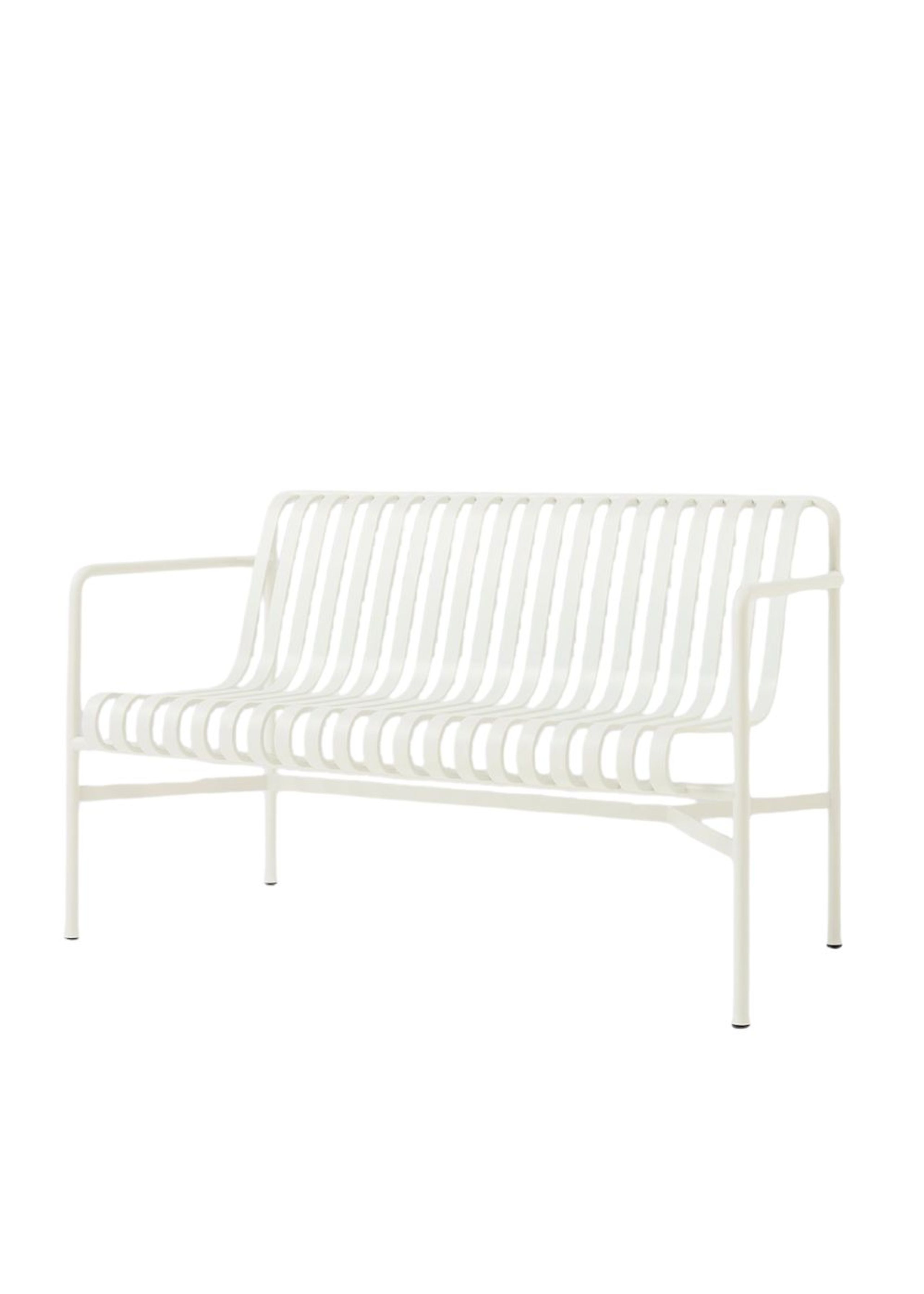 HAY - Zahradní lavička - PALISSADE / Dining Bench - Cream White