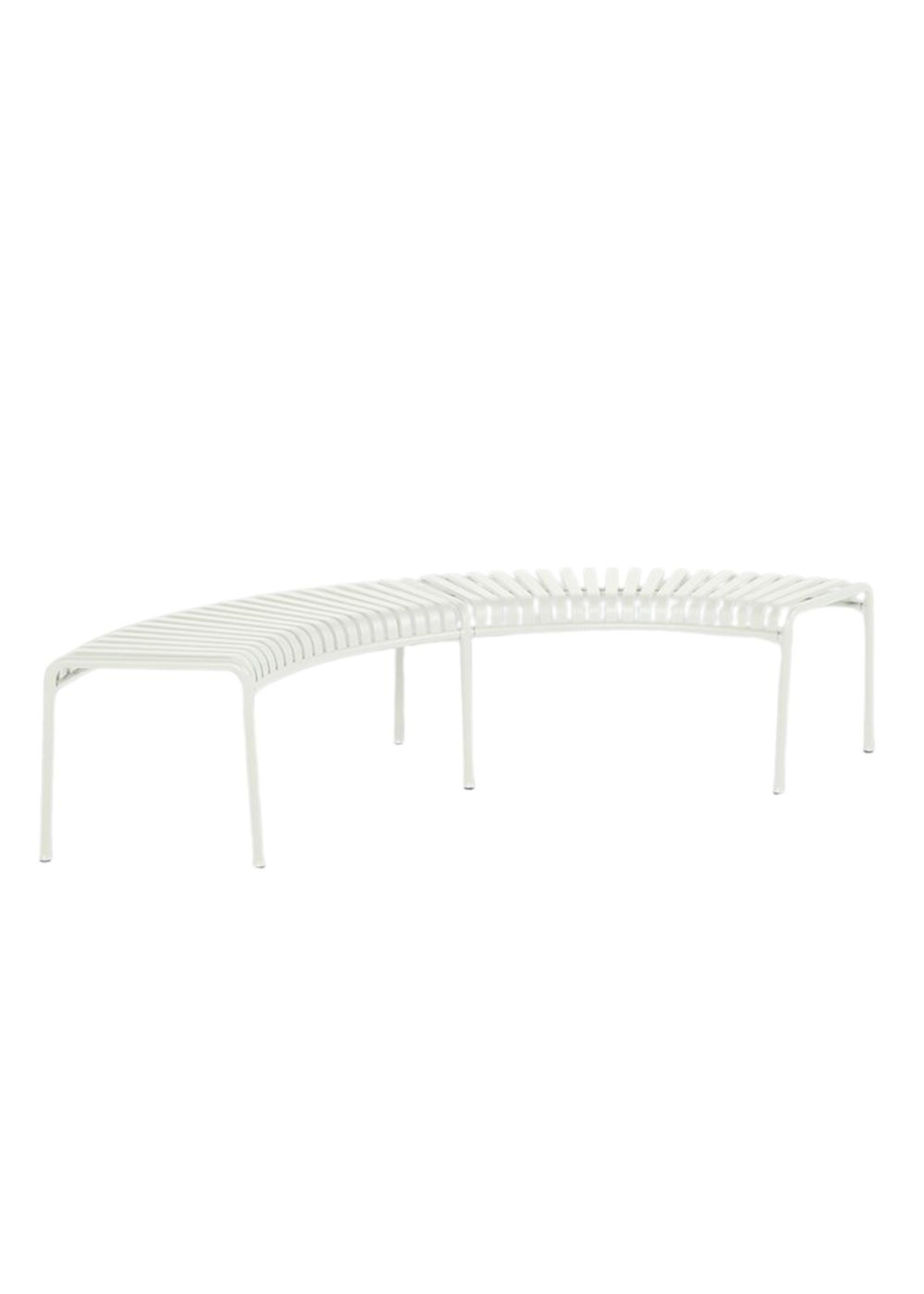 HAY - Zahradní lavička - Palissade park bench - incl. middle leg - Cream White