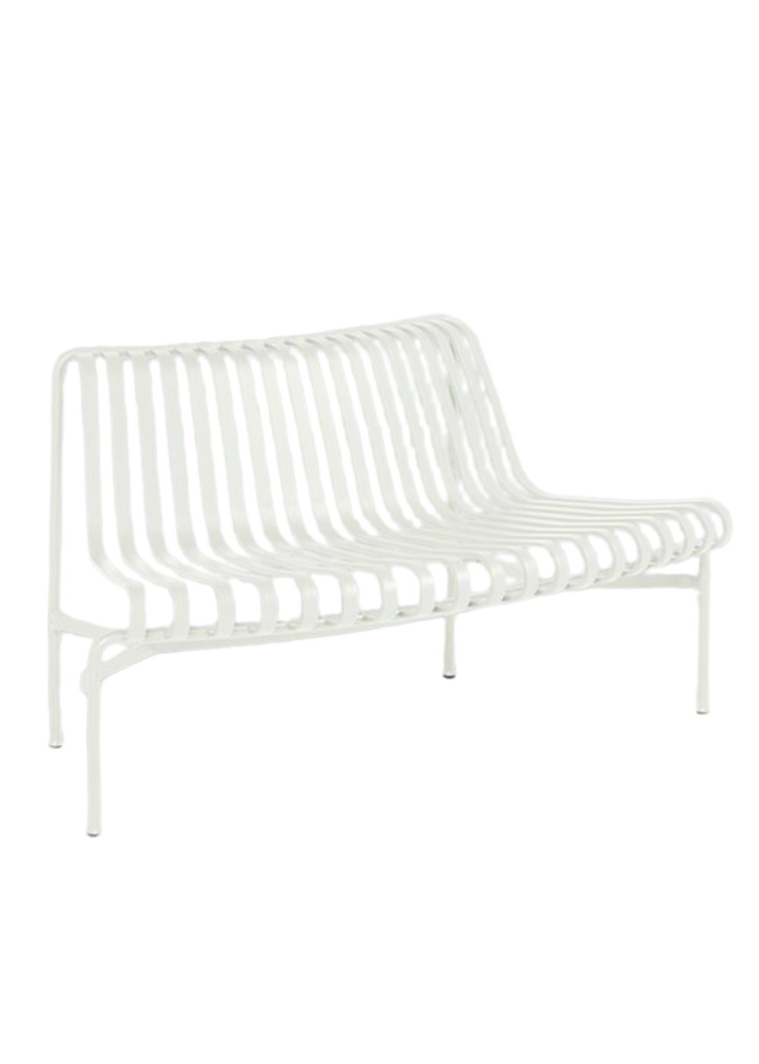 HAY - Havebænk - Palissade park dining bench -out- add-on - Cream White