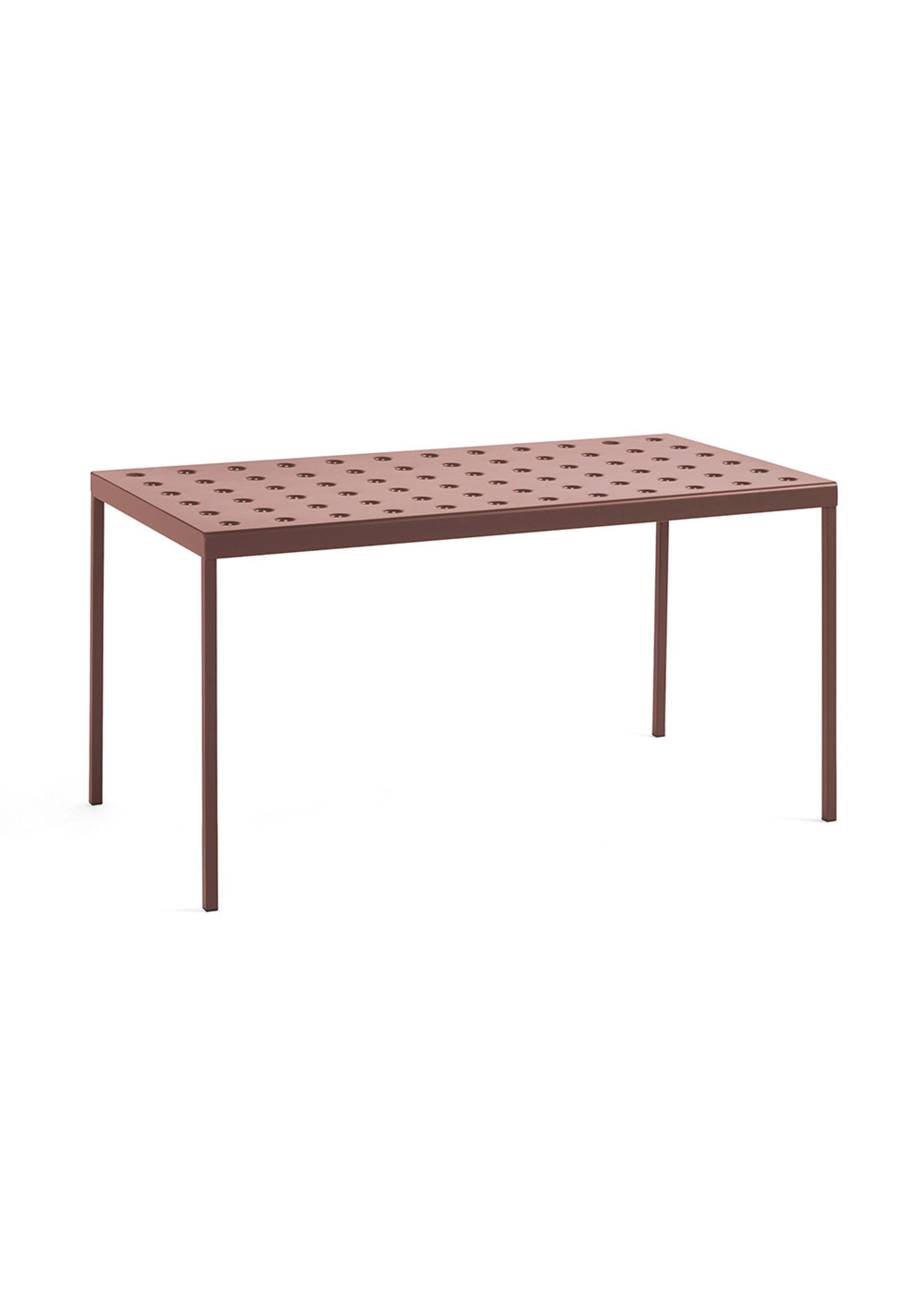 HAY - Garden table - Balcony Table | Medium - Iron Red
