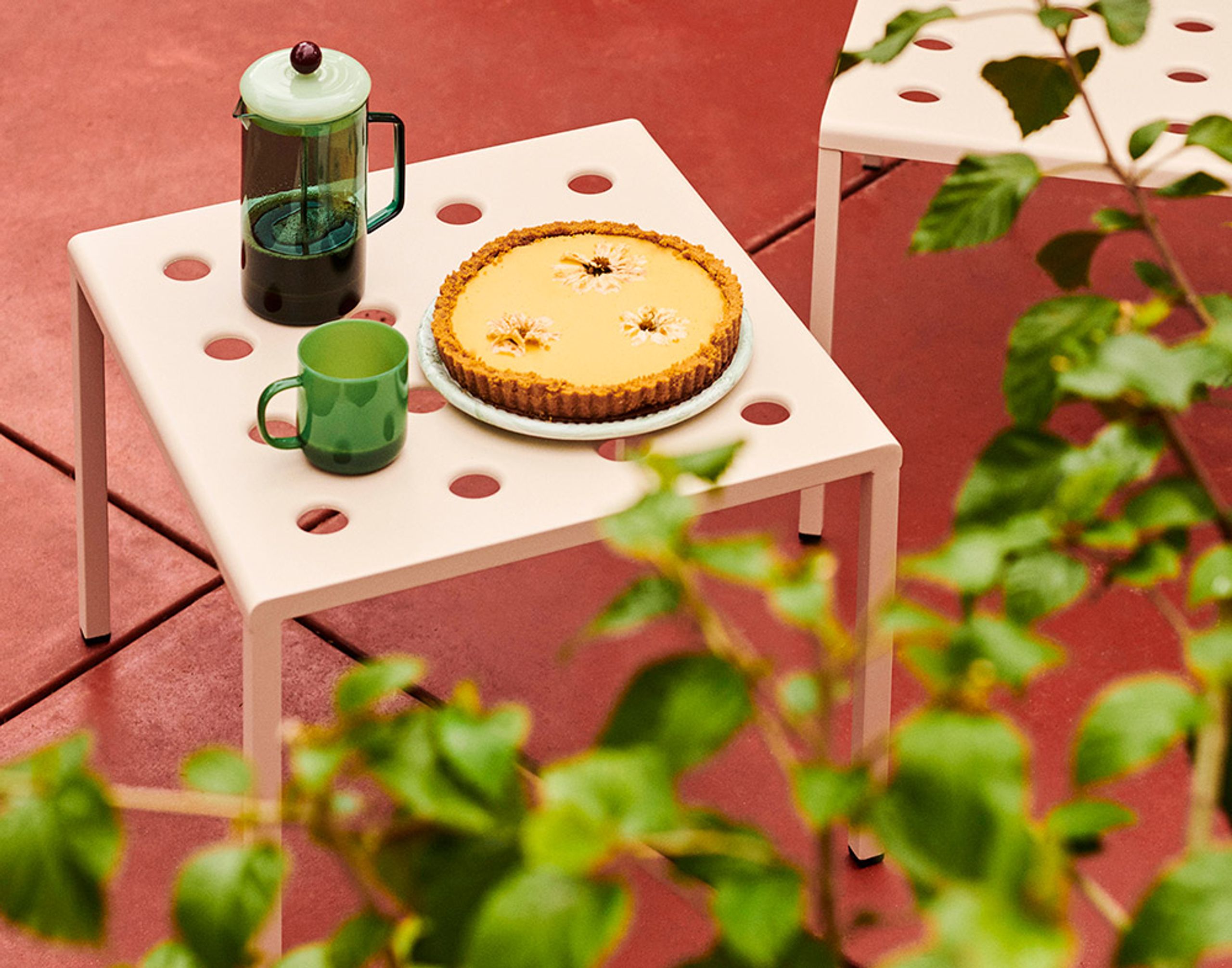 HAY - Garden table - Balcony Table | Small - Anthracite