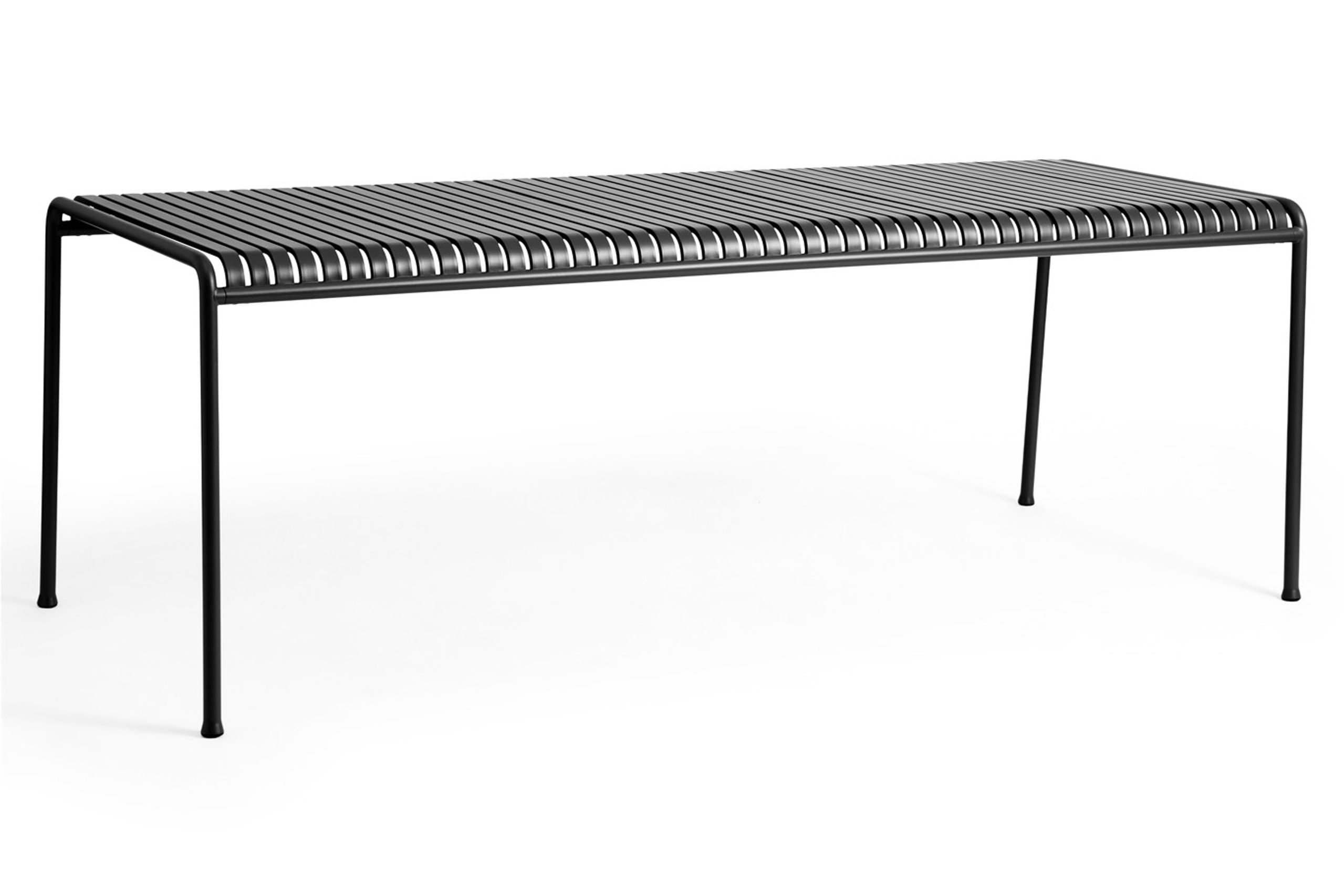 HAY - Mesa de jardín - PALISSADE / Table - X-Large - Anthracite