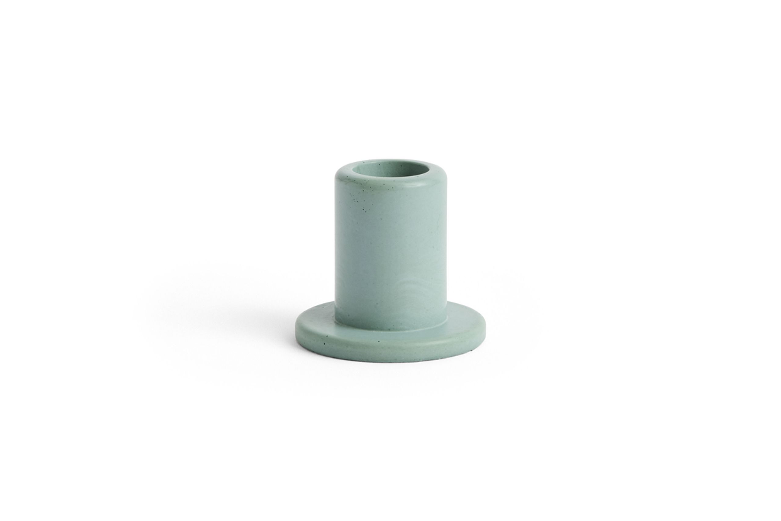 HAY - Garden sofa - Tube Candleholder Concrete - Small - Emerald green