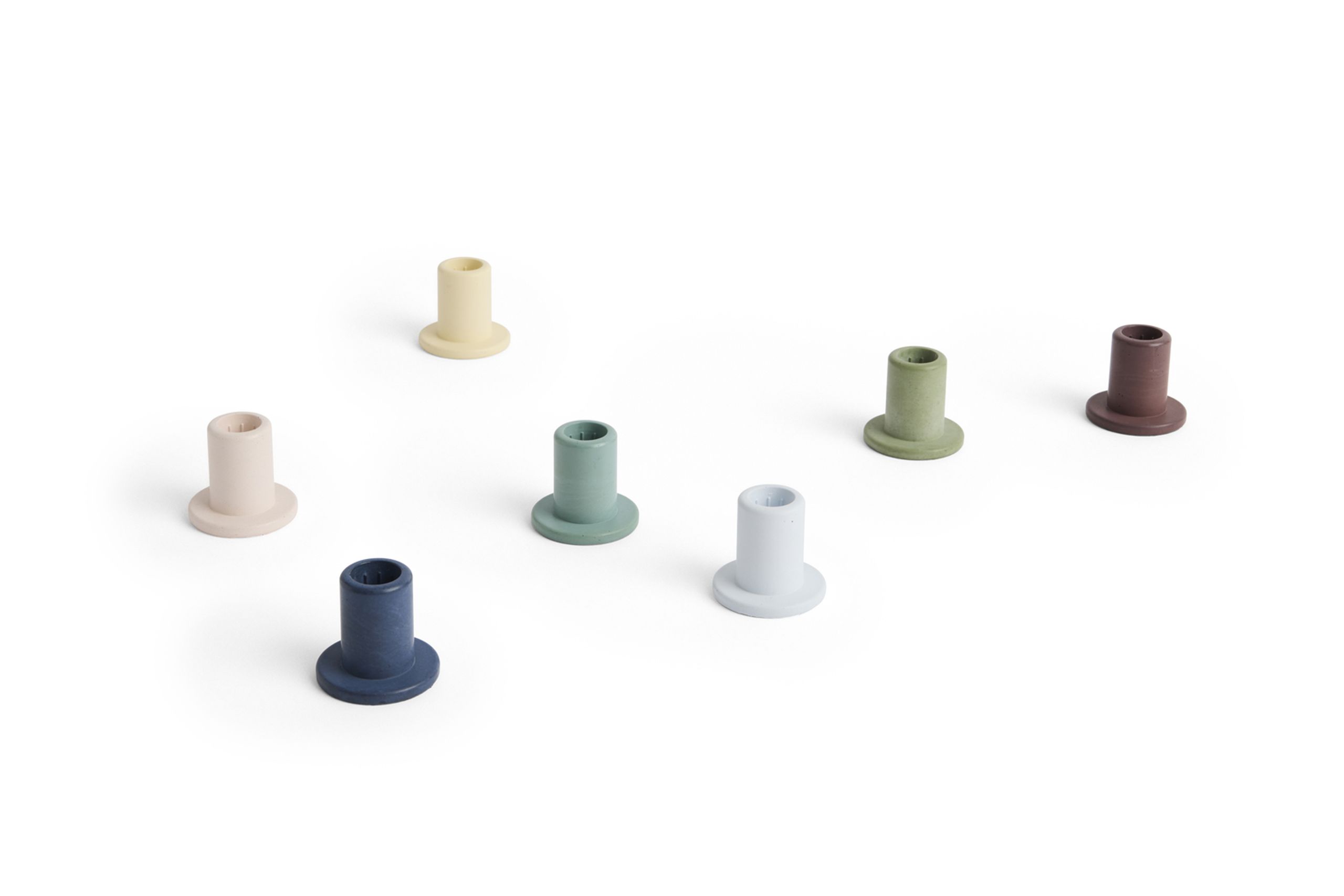 HAY - Garden sofa - Tube Candleholder Concrete - Small - Light blue