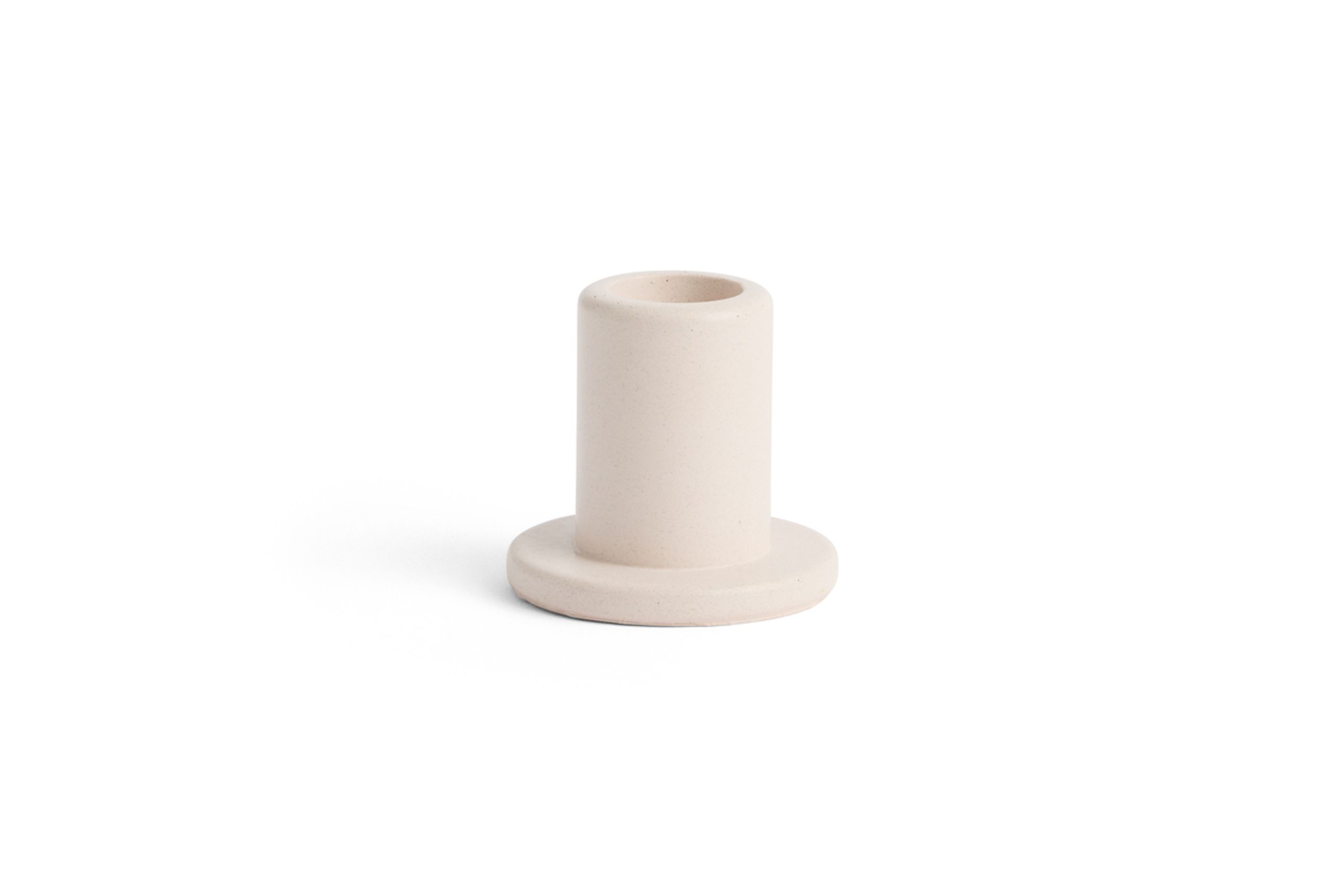 HAY - Havesofa - Tube Candleholder Concrete - Small - Light pink