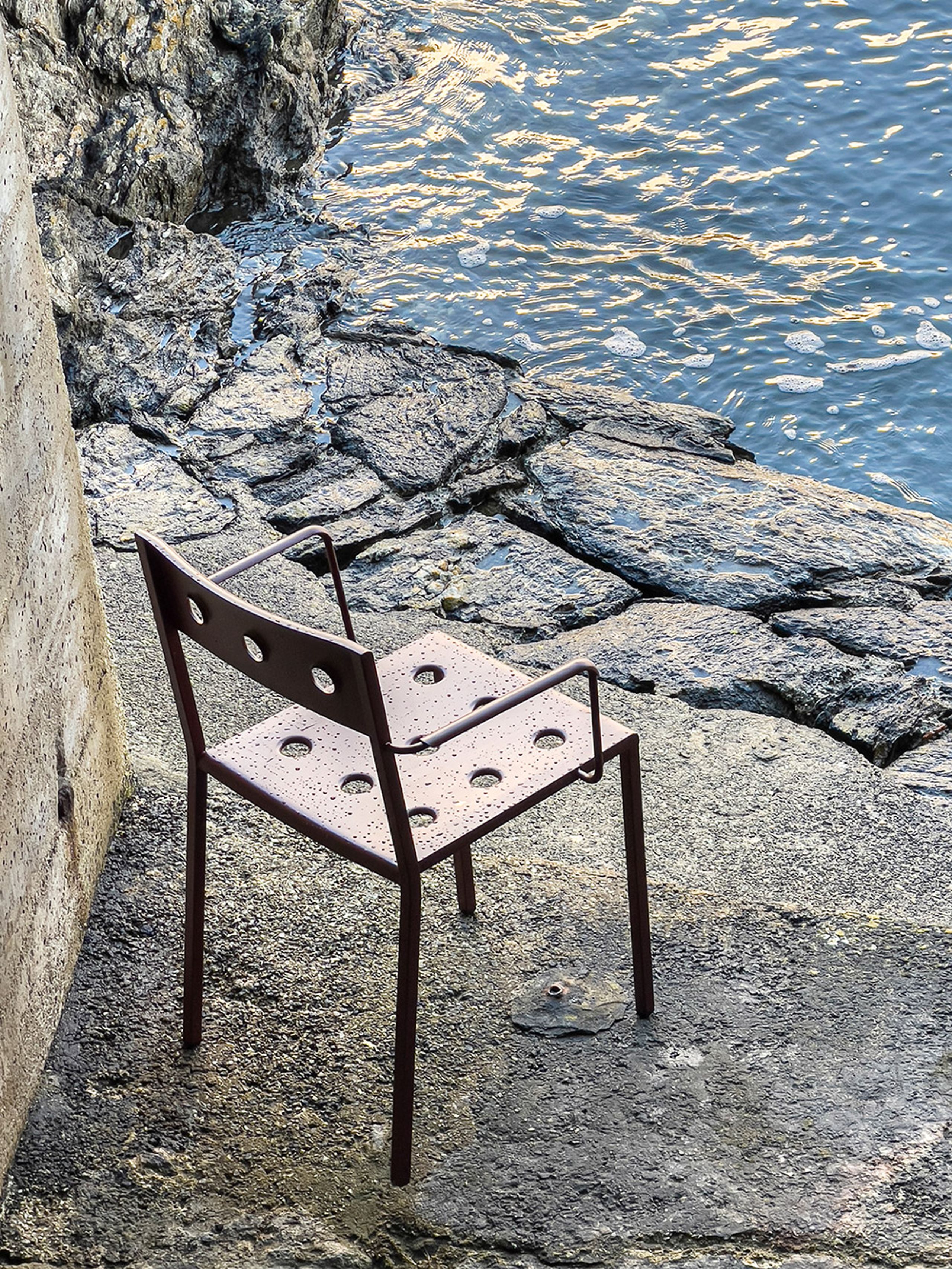 HAY - Garden chair - Balcony Armchair - Anthracite