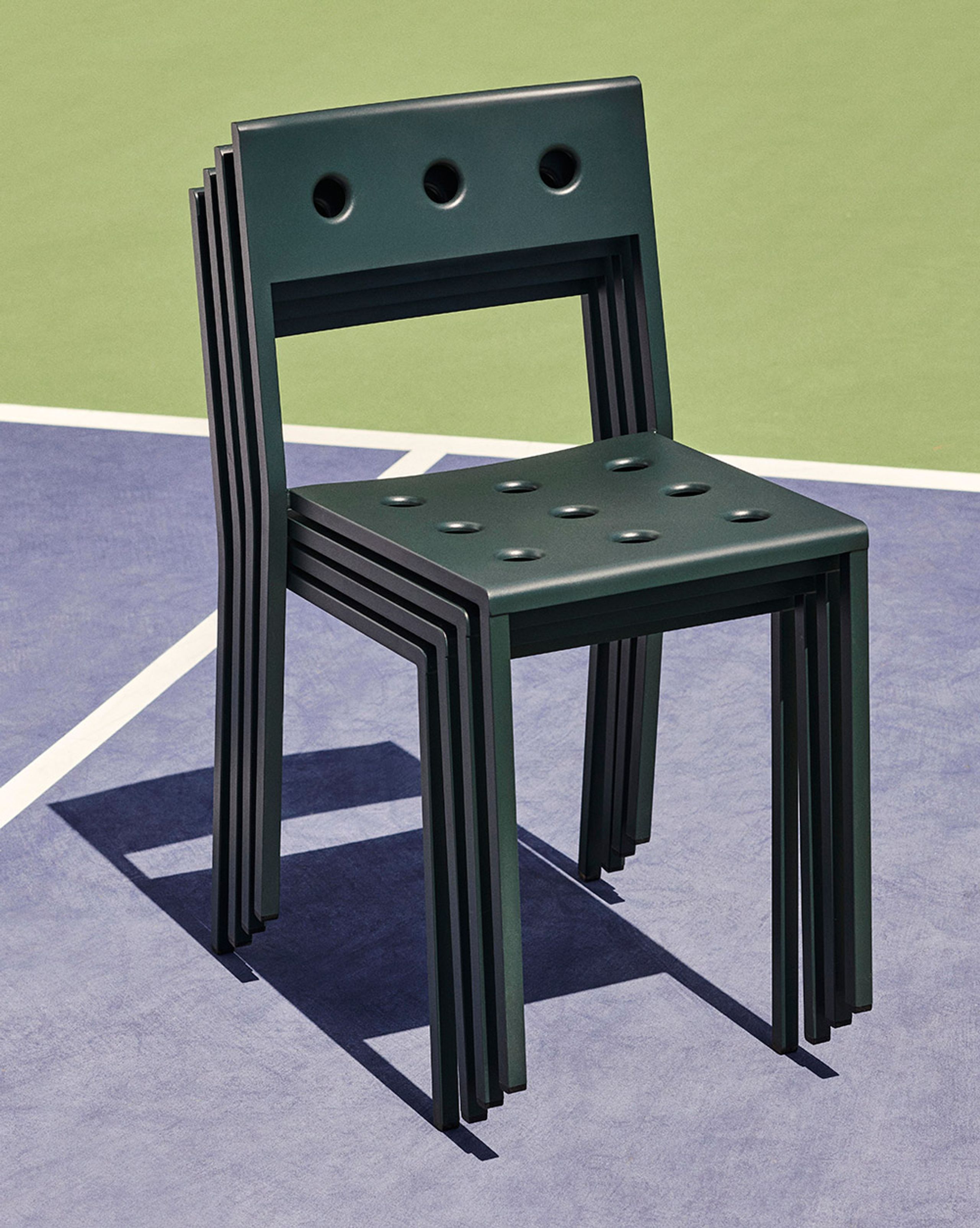 HAY - Garden chair - Balcony Chair - Iron Red