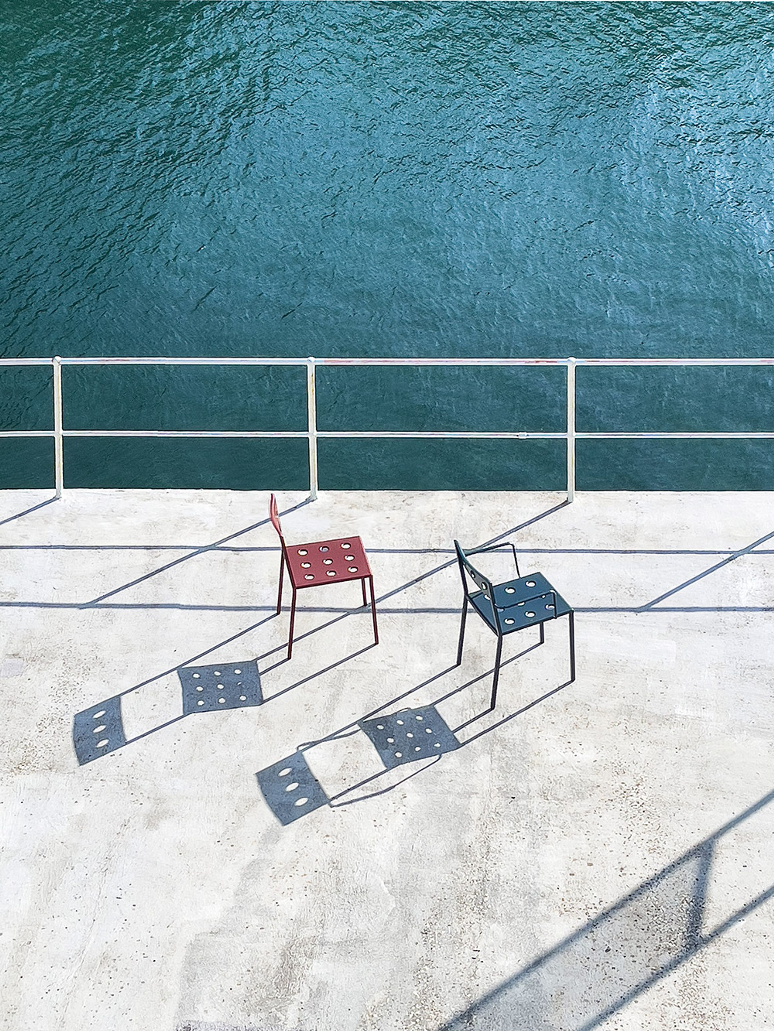 HAY - Garden chair - Balcony Chair - Iron Red