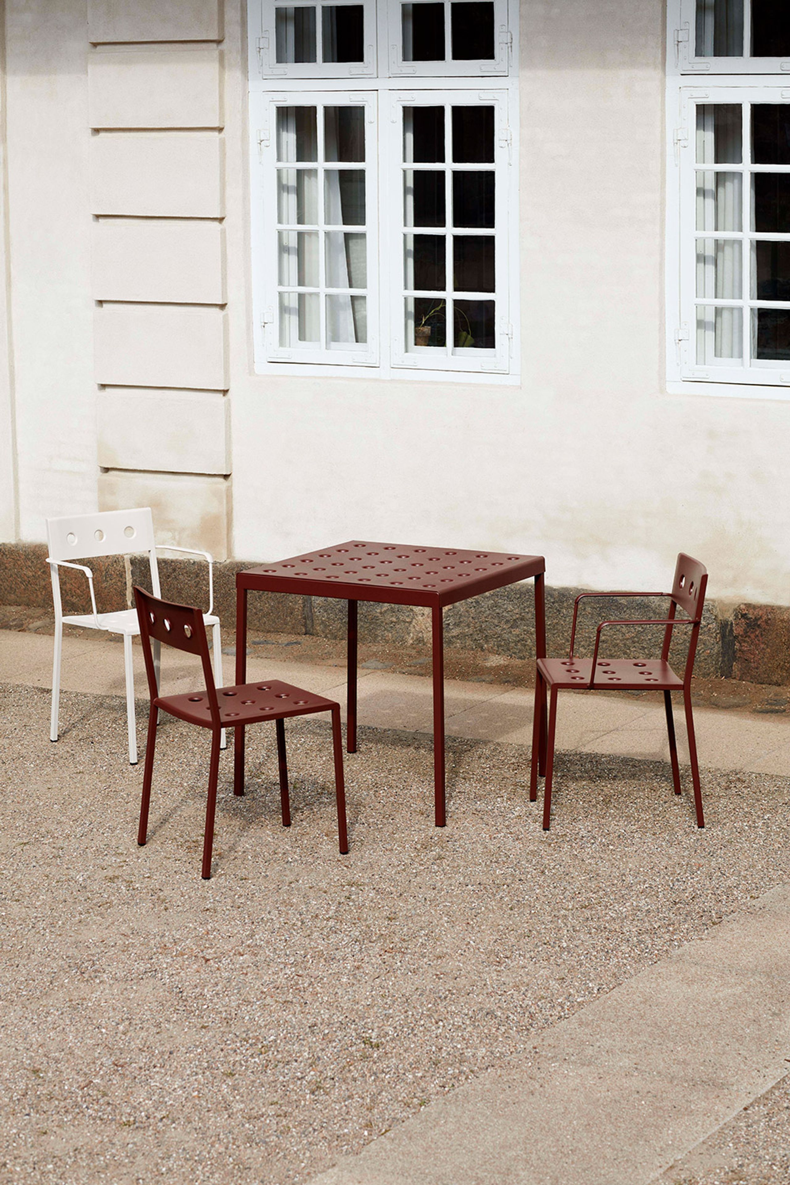 HAY - Garden chair - Balcony Chair - Iron Red