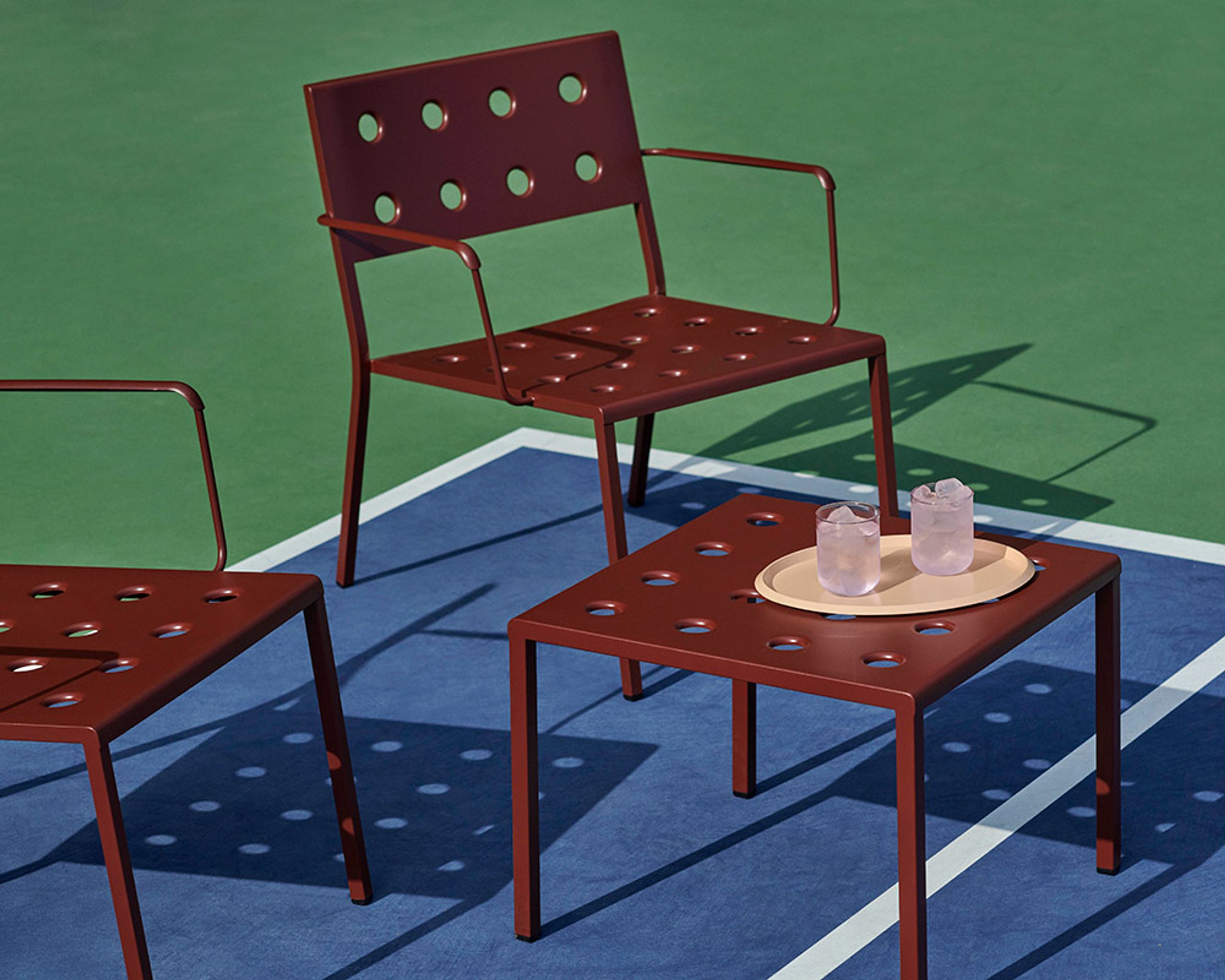 HAY - Garden chair - Balcony Lounge Armchair - Anthracite