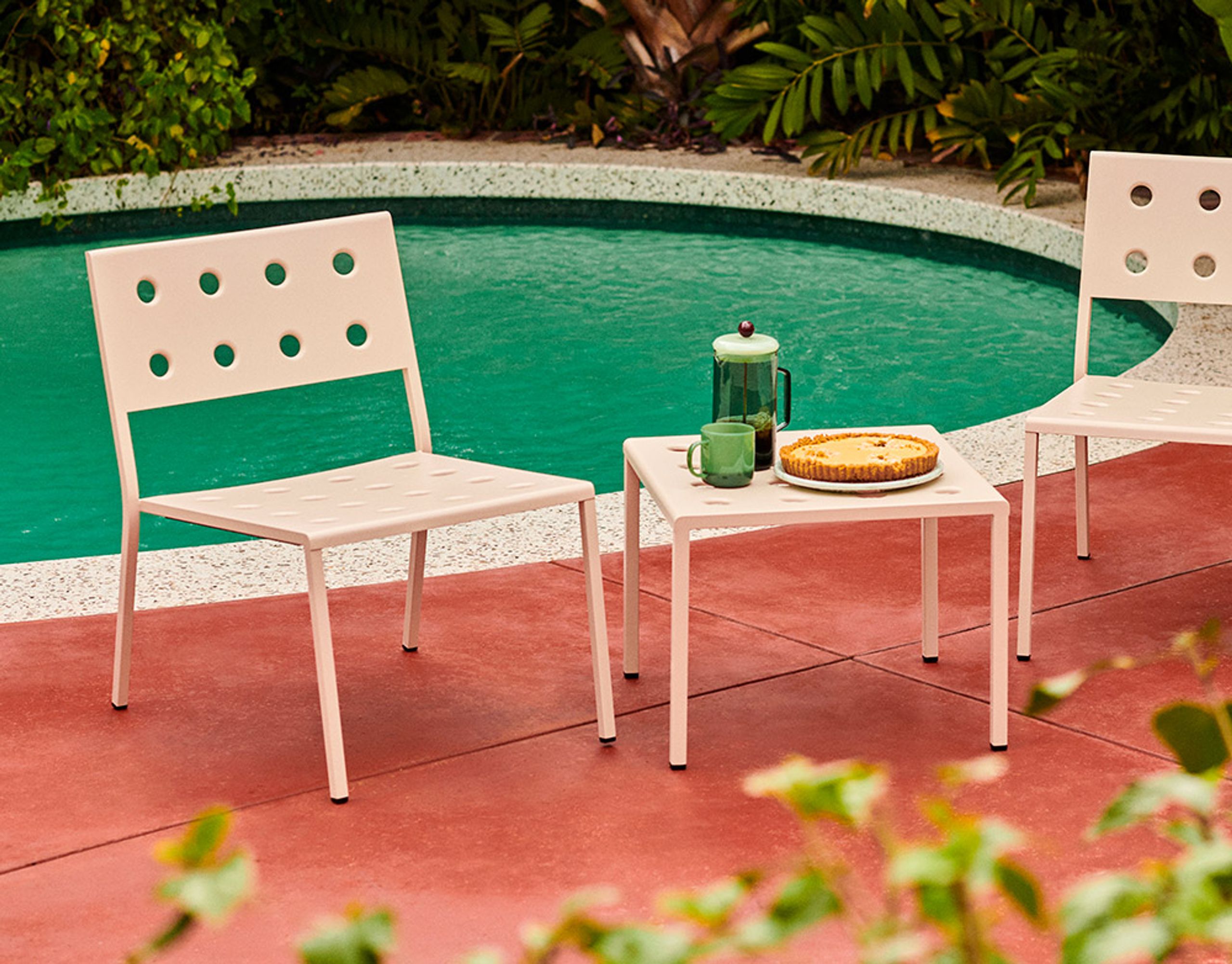 HAY - Garden chair - Balcony Lounge Chair - Anthracite