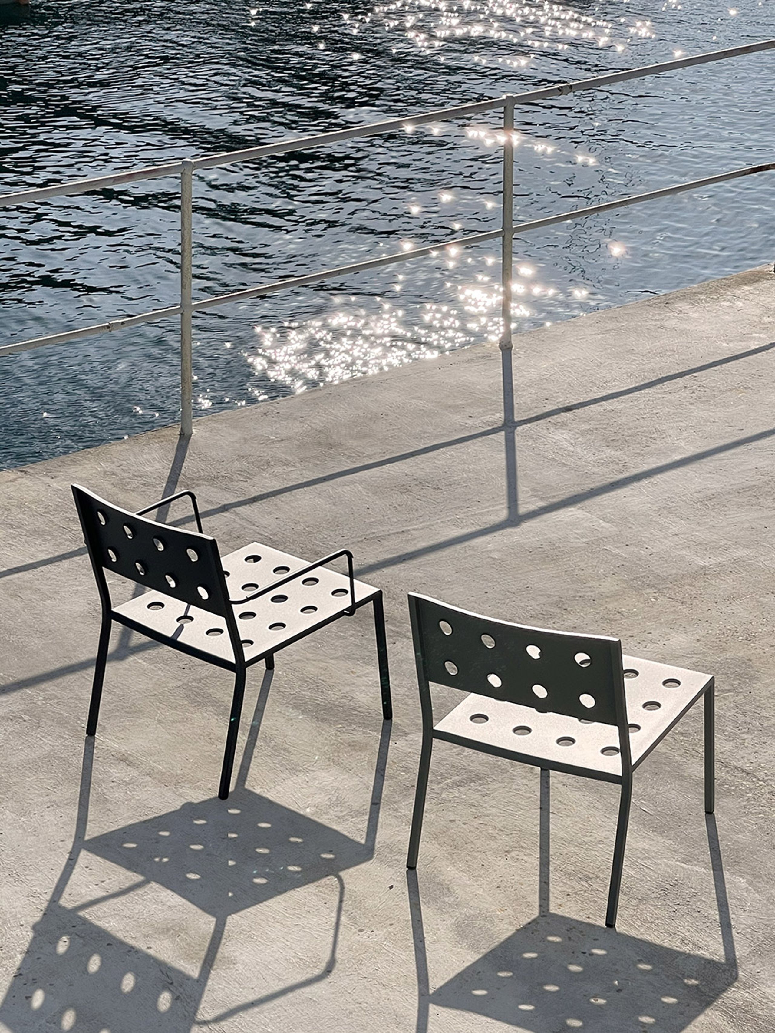 HAY - Garden chair - Balcony Lounge Chair - Anthracite