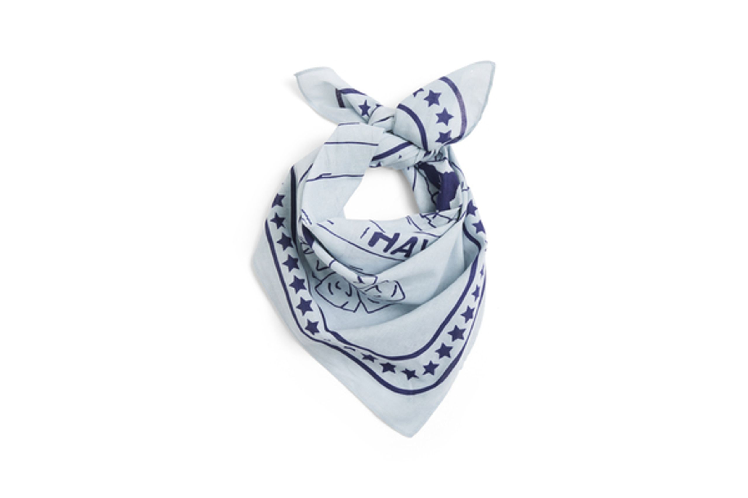 HAY - - Hay Dogs Scarf - Light blue