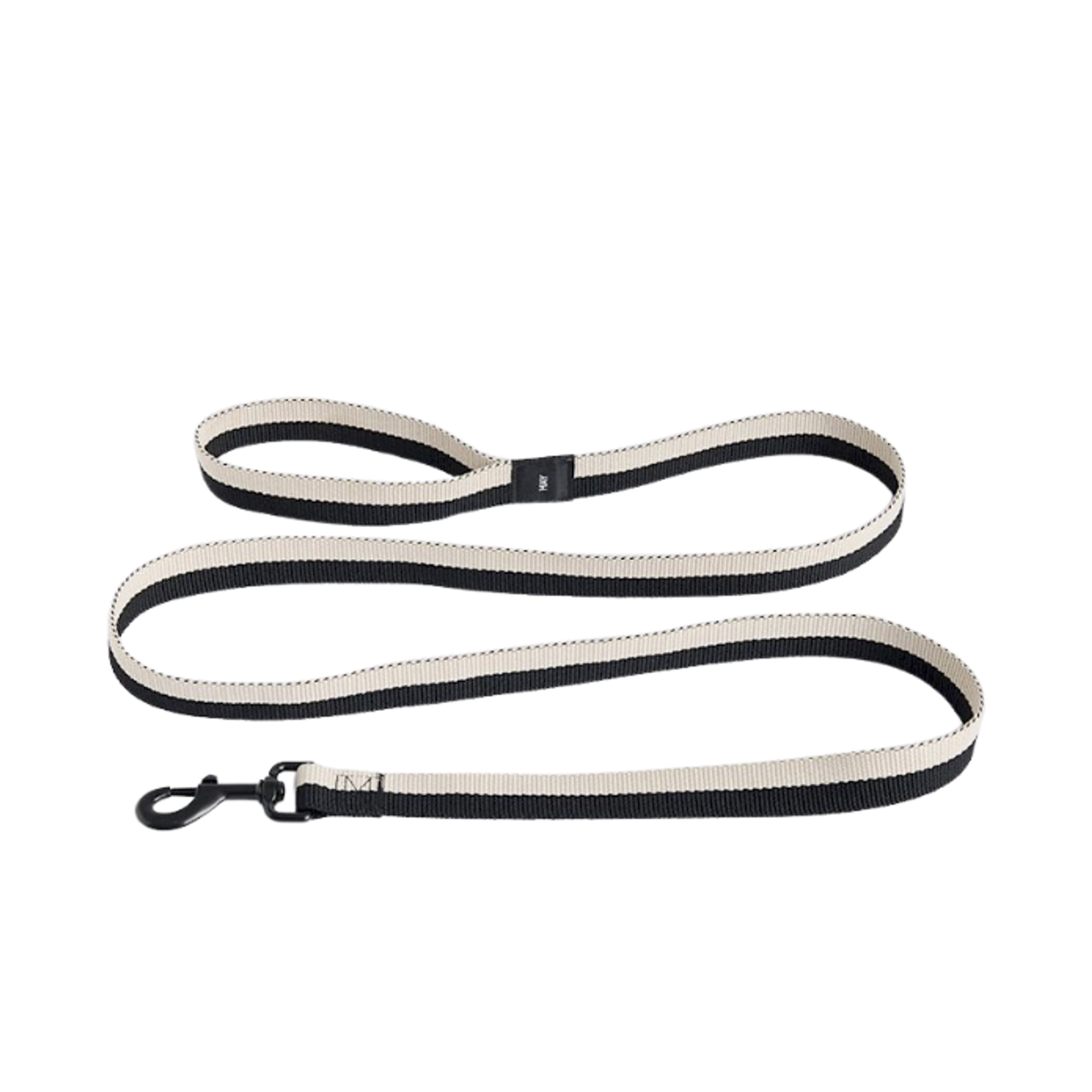 HAY - Hundehalsbänder - Dogs Leash | Flat - Black, White - M/L