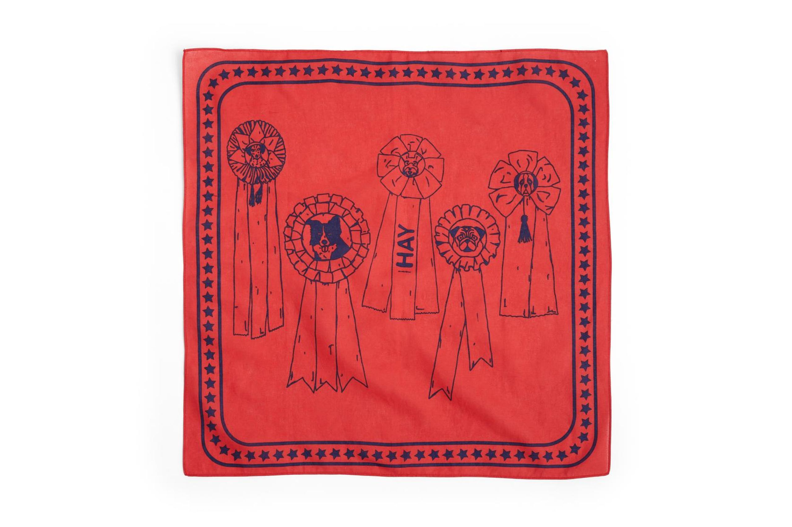 HAY - Dog clothes - HAY Dogs Scarf (Recycled) - Red