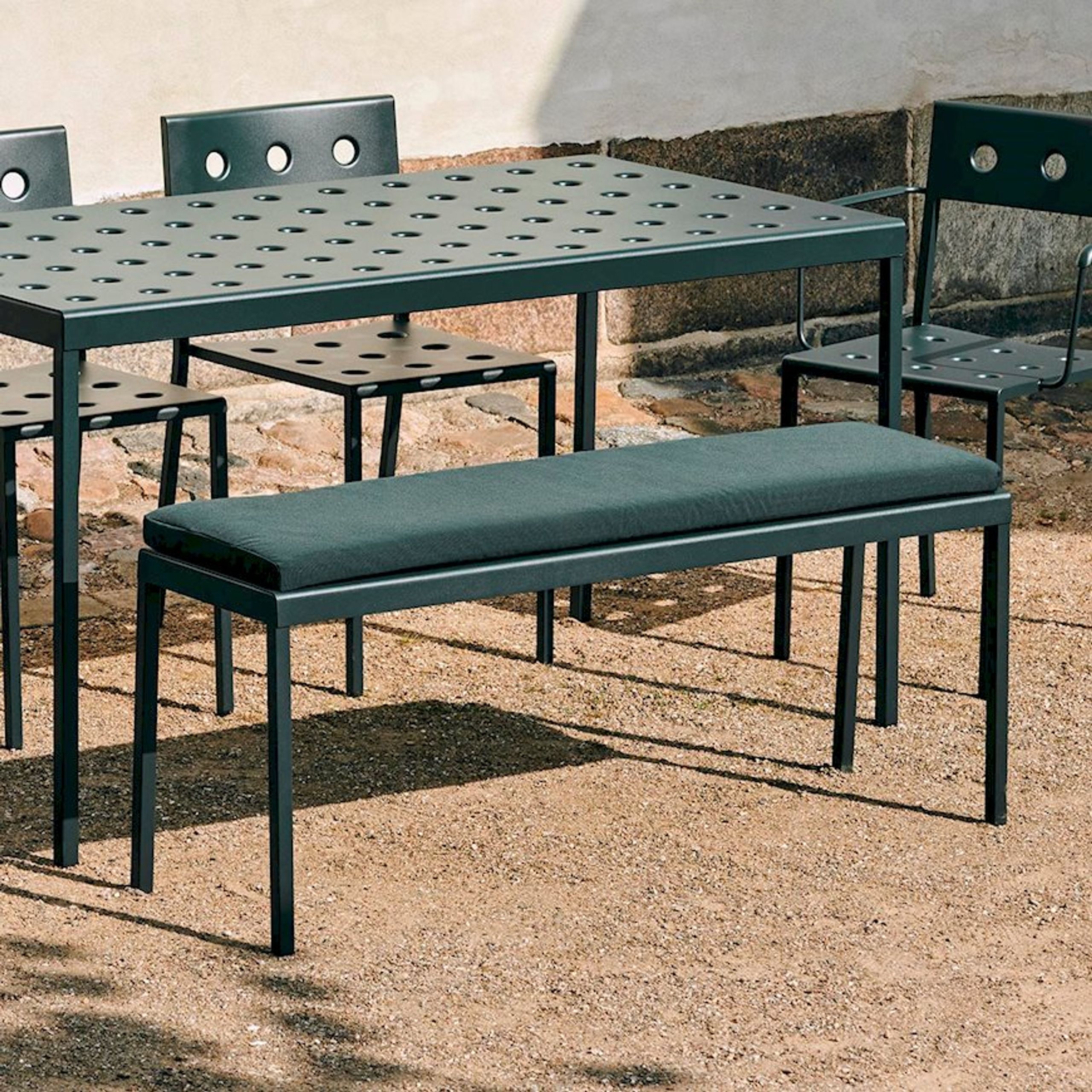 HAY - Hynde - Balcony bench cushion - Red cayenne