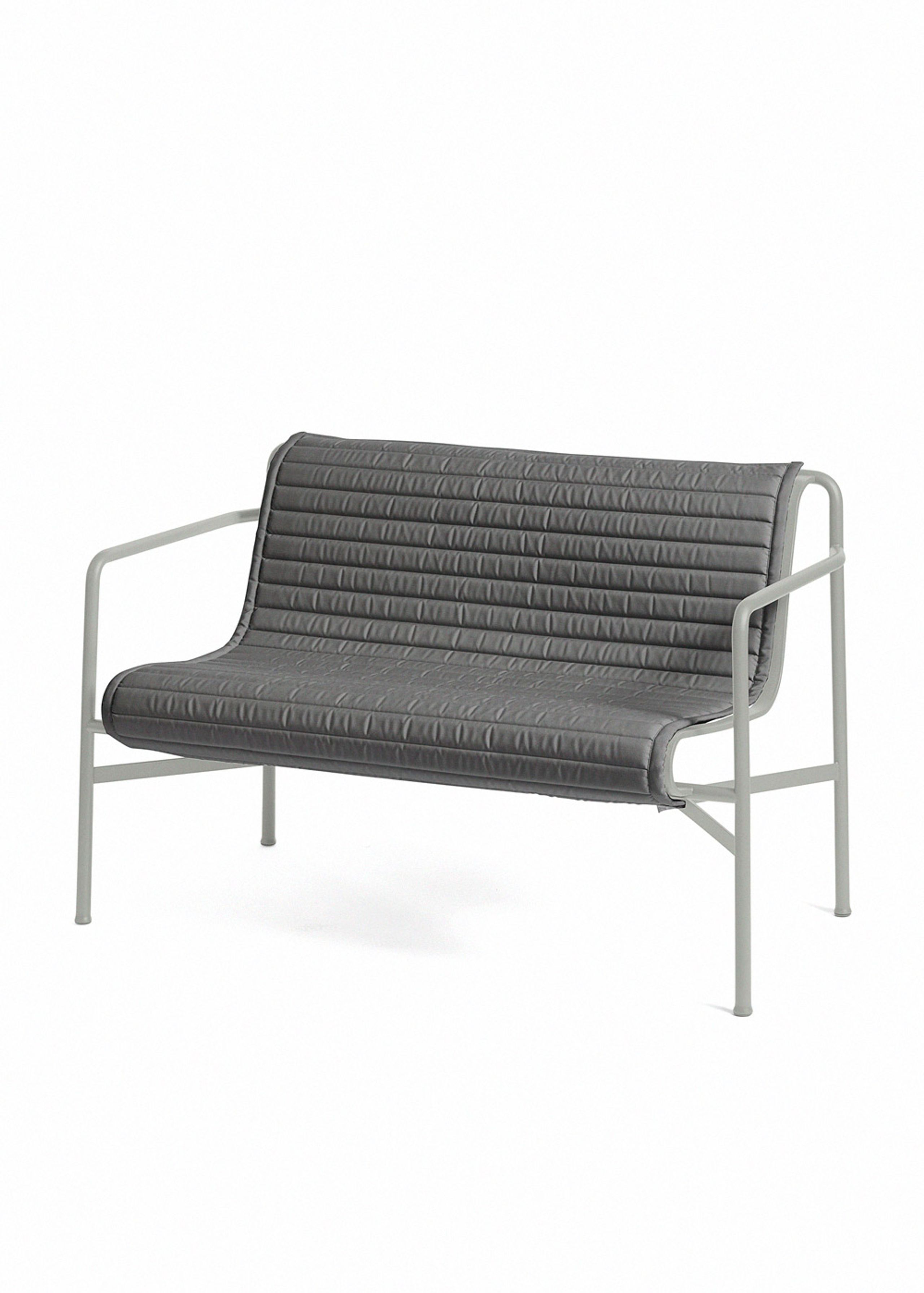 HAY - Cushion - PALISSADE / Quilted Cushion for Dining Bench - Anthracite