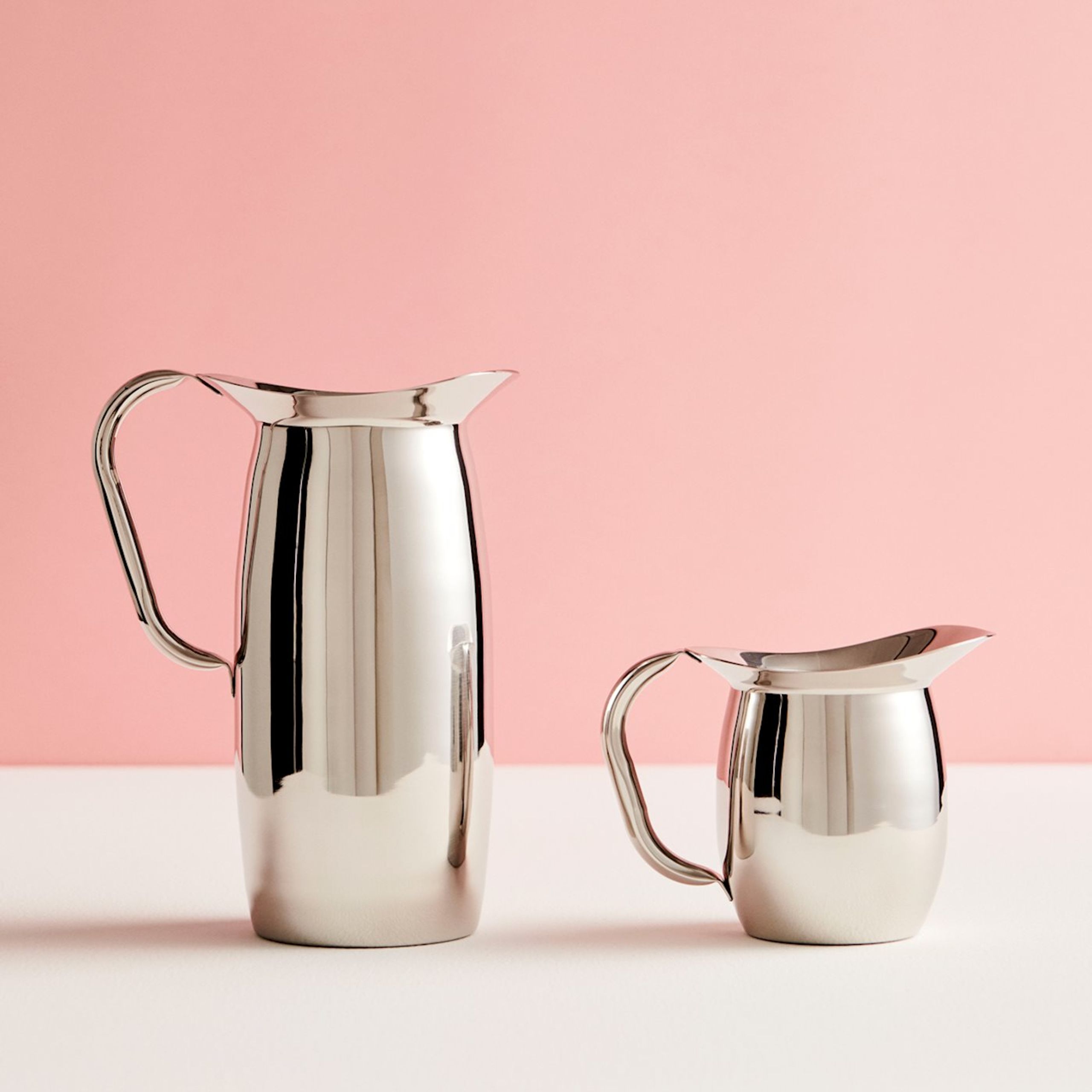 HAY - Jug - Indian Steel Pitcher - X-SMALL - Stainless Steel