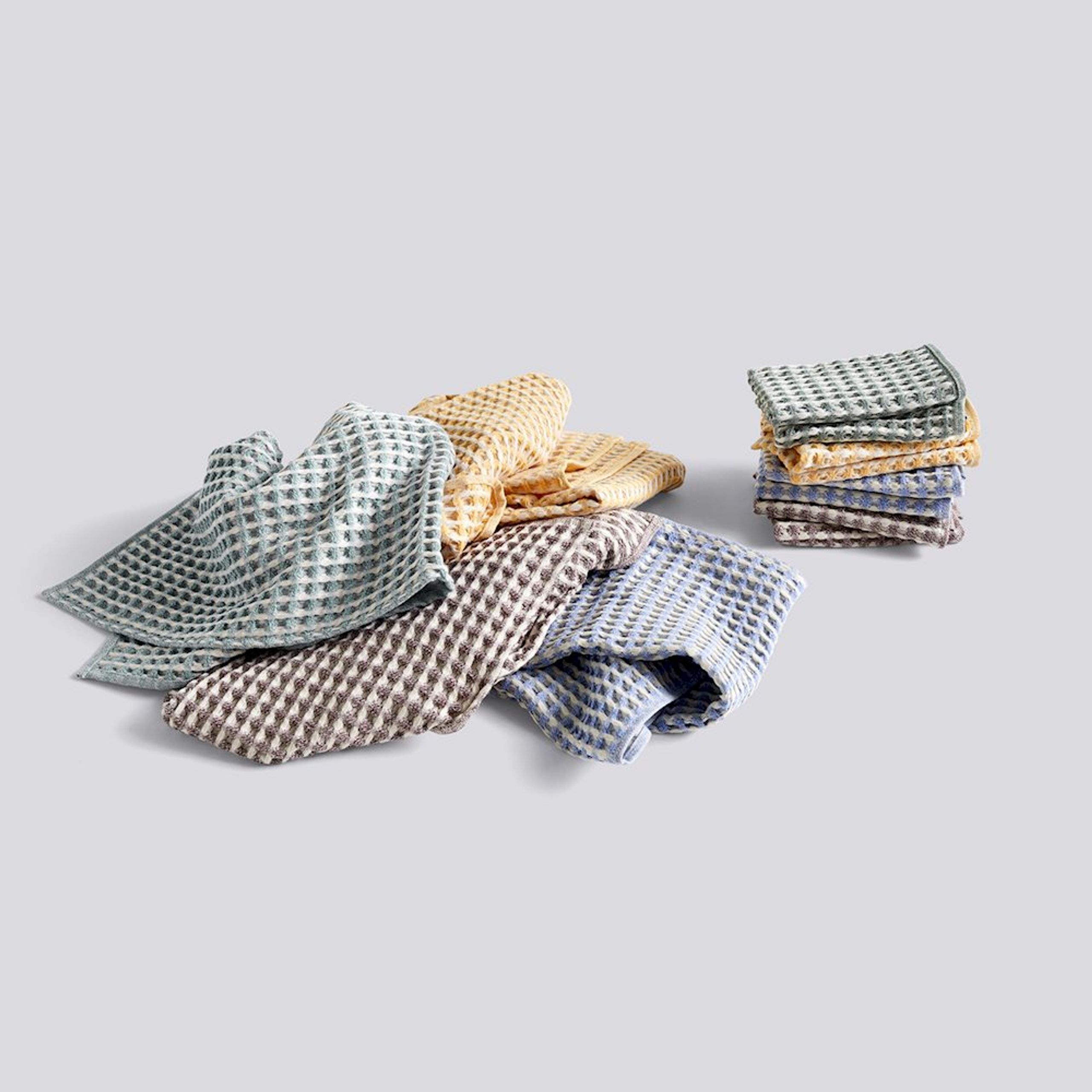 HAY - Panni - Twist Dish Cloth & Towel - Eucalyptus