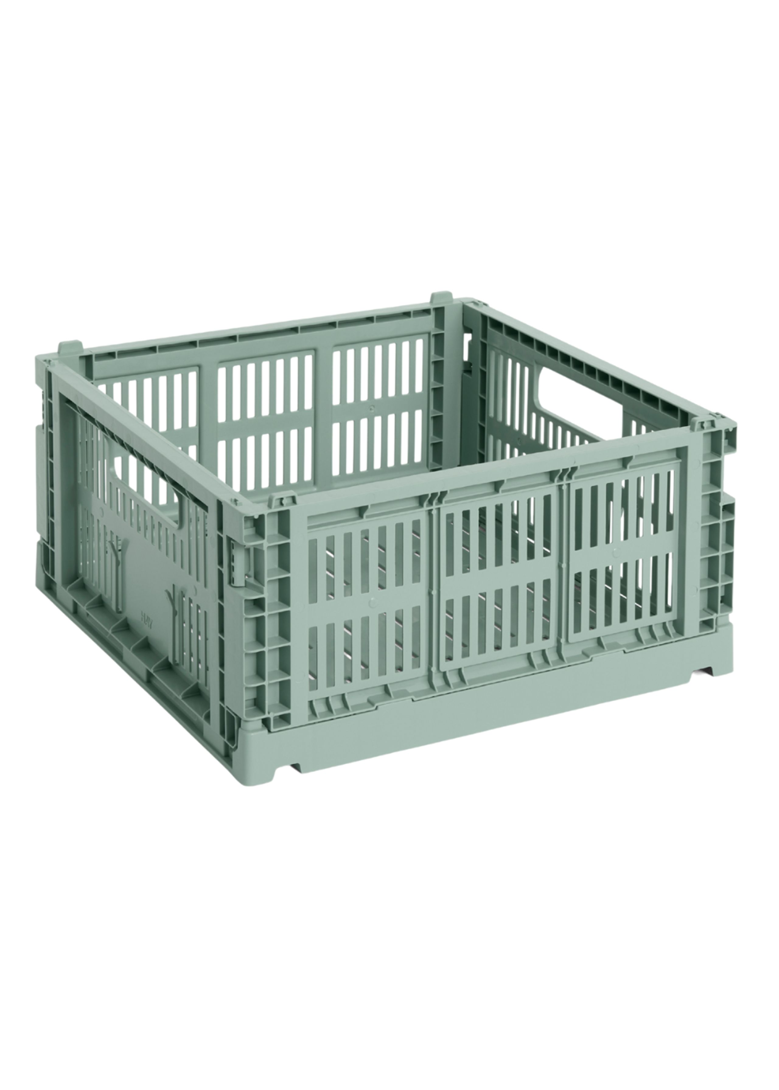 HAY - Boxy - Hay Colour Crate Medium Square - Sage green
