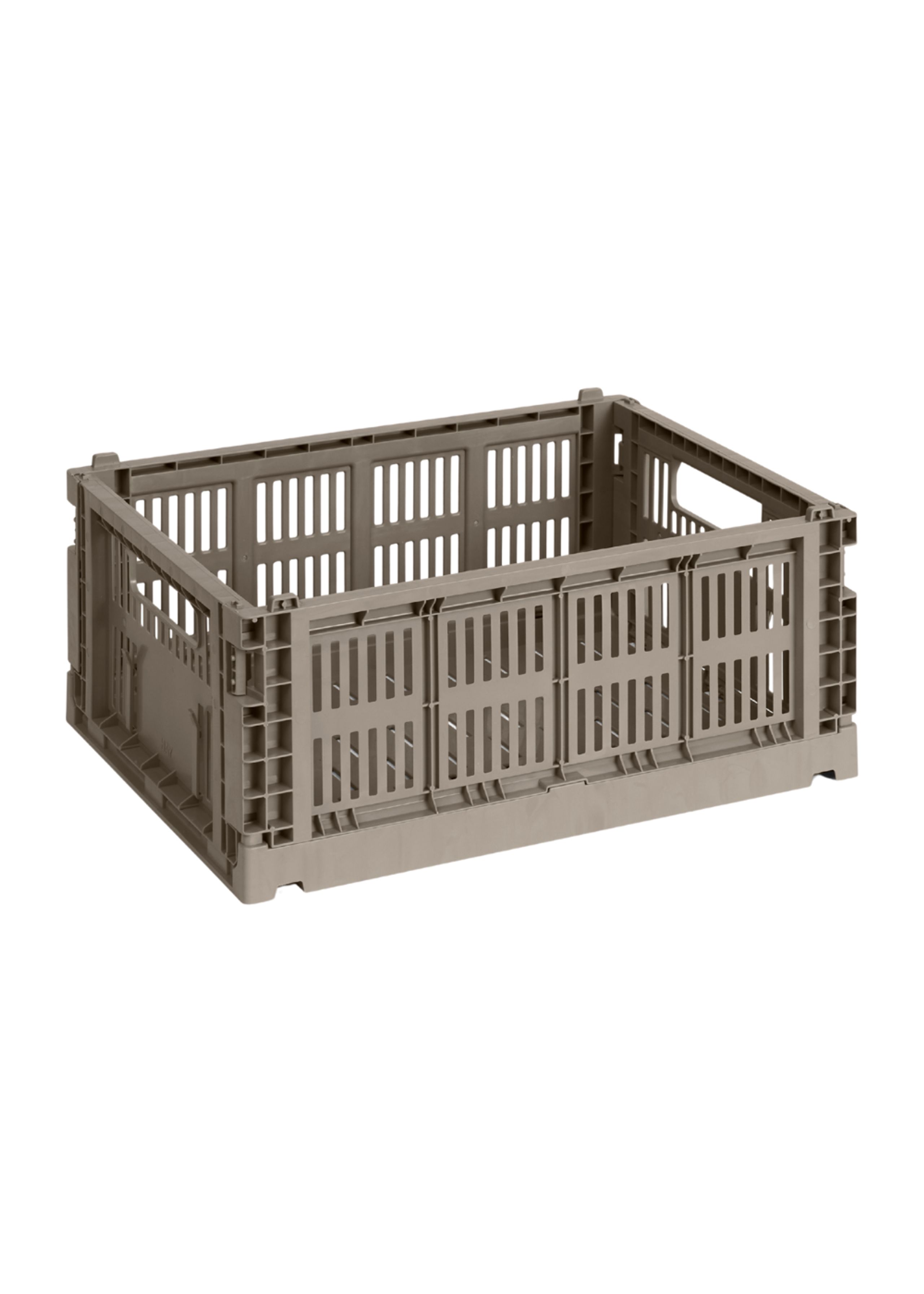 HAY - Boxes - Hay Colour Crate Medium - Warm grey