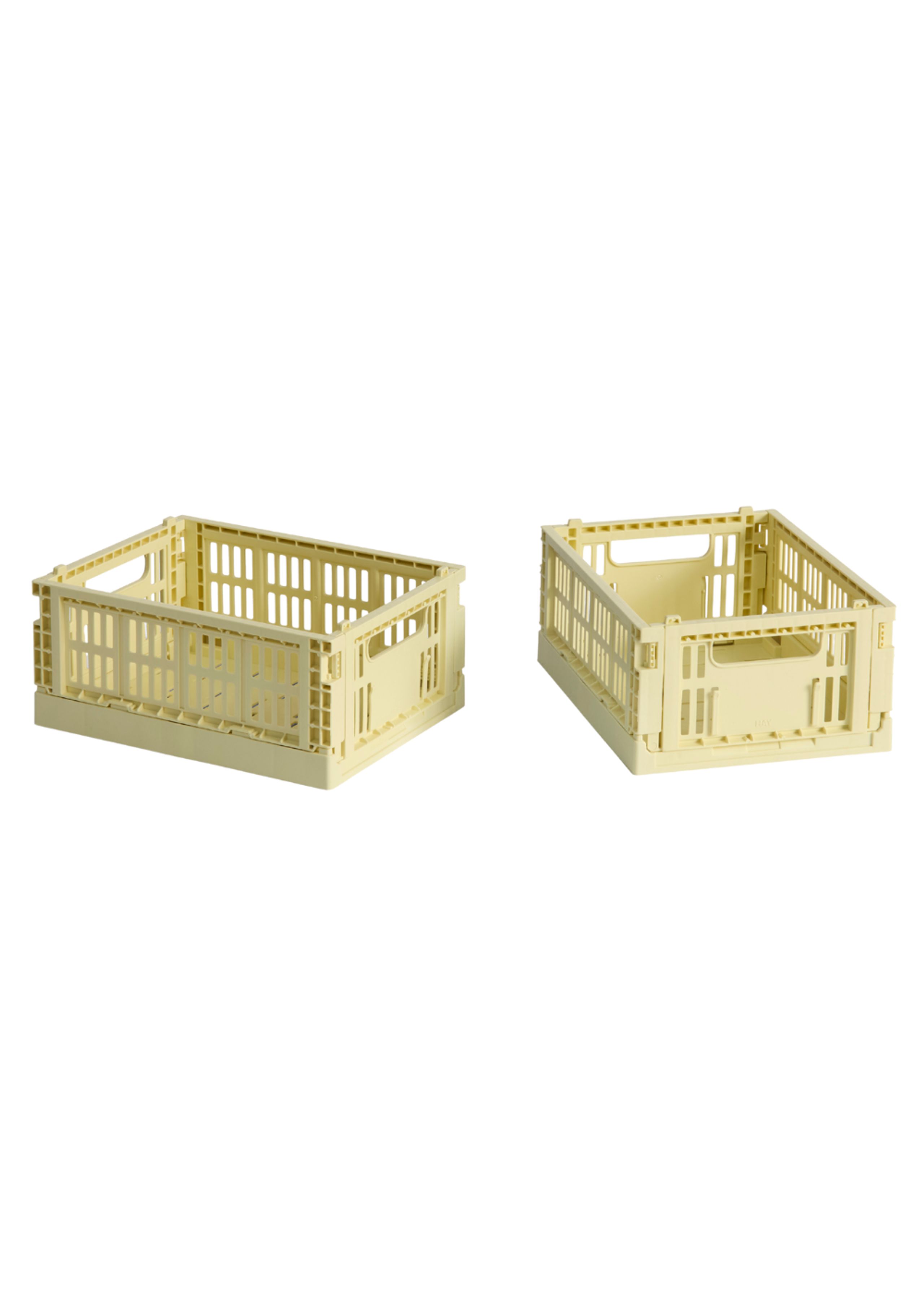 HAY - Kasser - Hay Colour Crate Mini - Light Yellow
