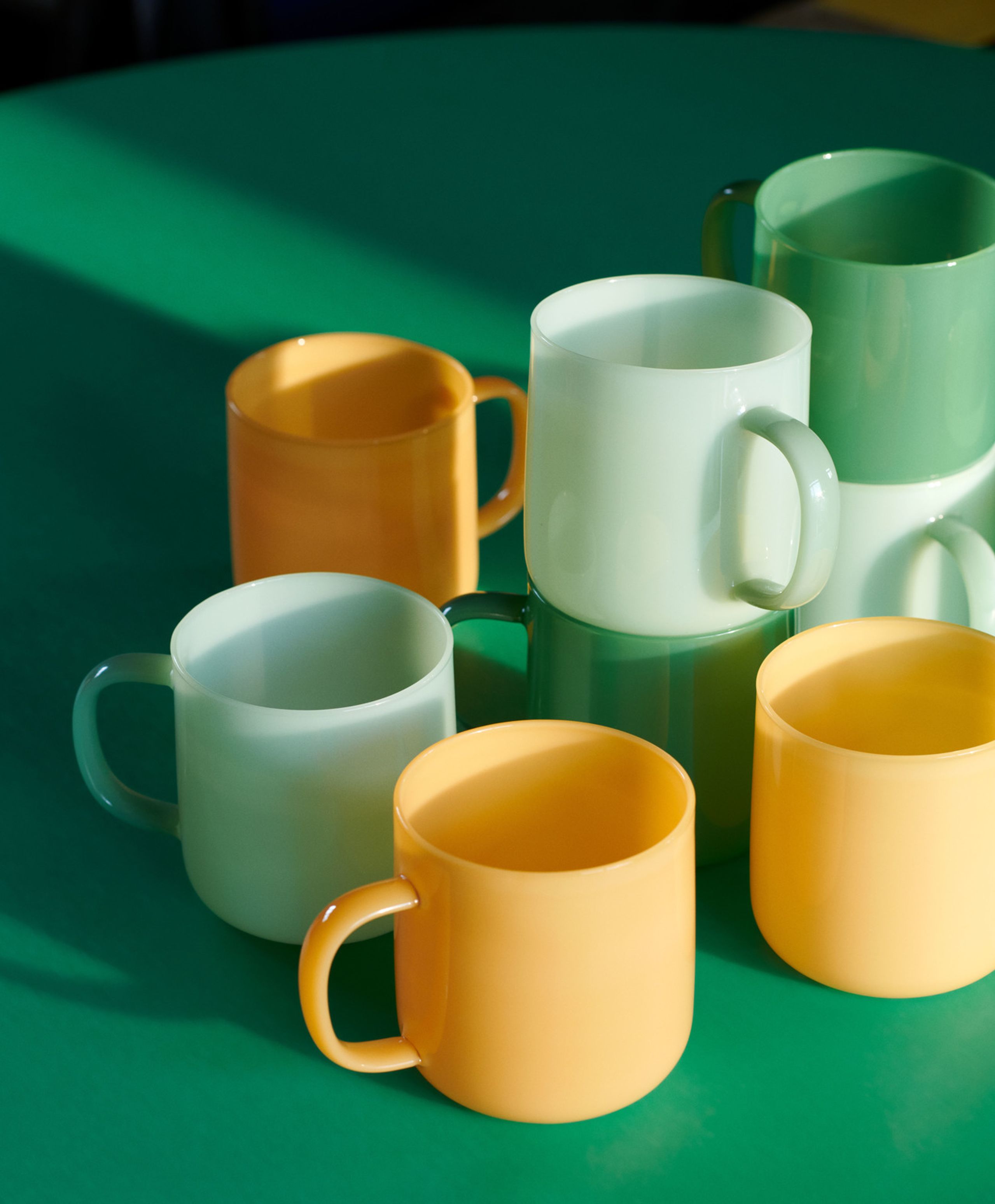 HAY - Cup - Borosilicate Mug - 2 pcs - Jade Green