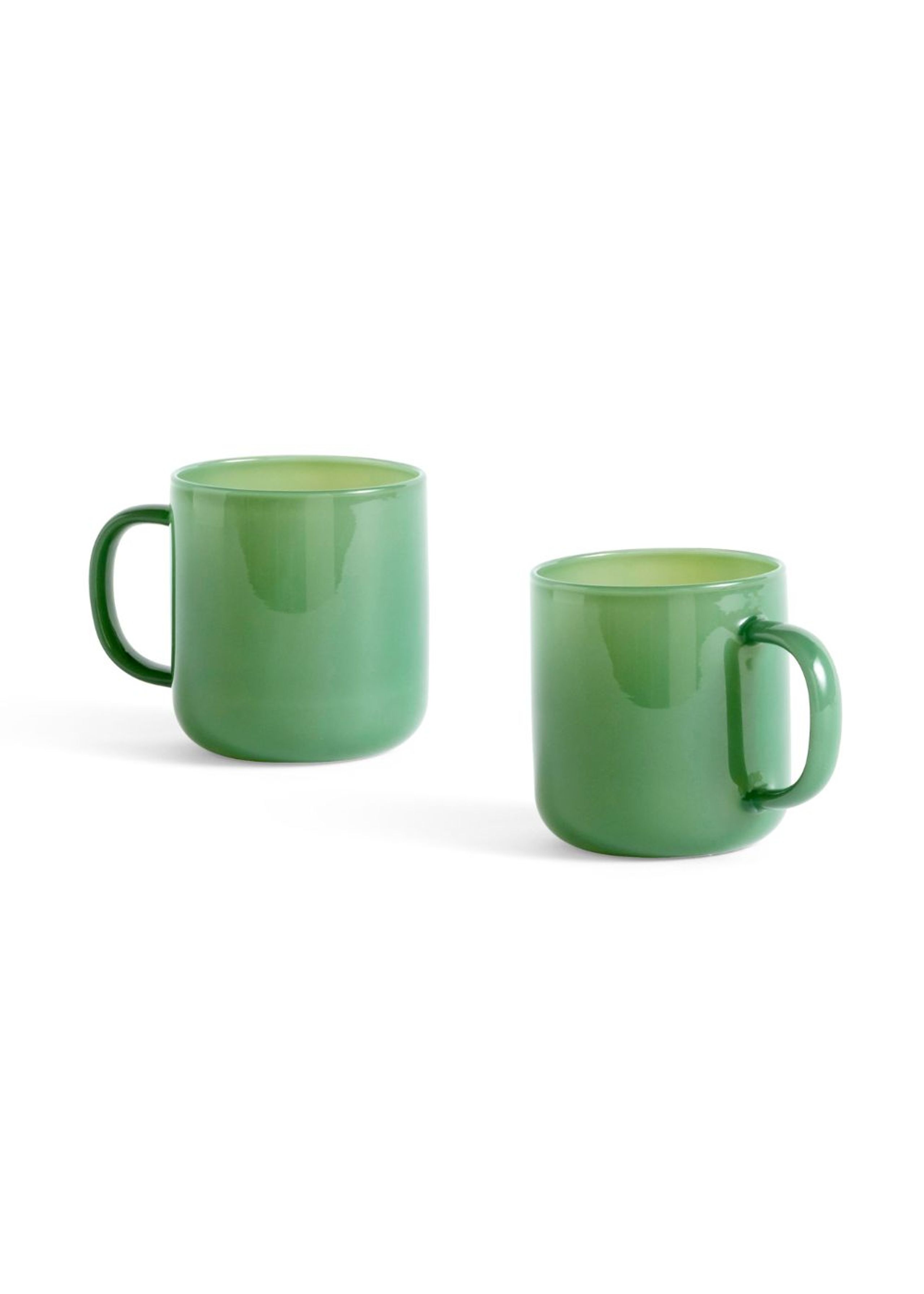 HAY - Cup - Borosilicate Mug - 2 pcs - Jade Green