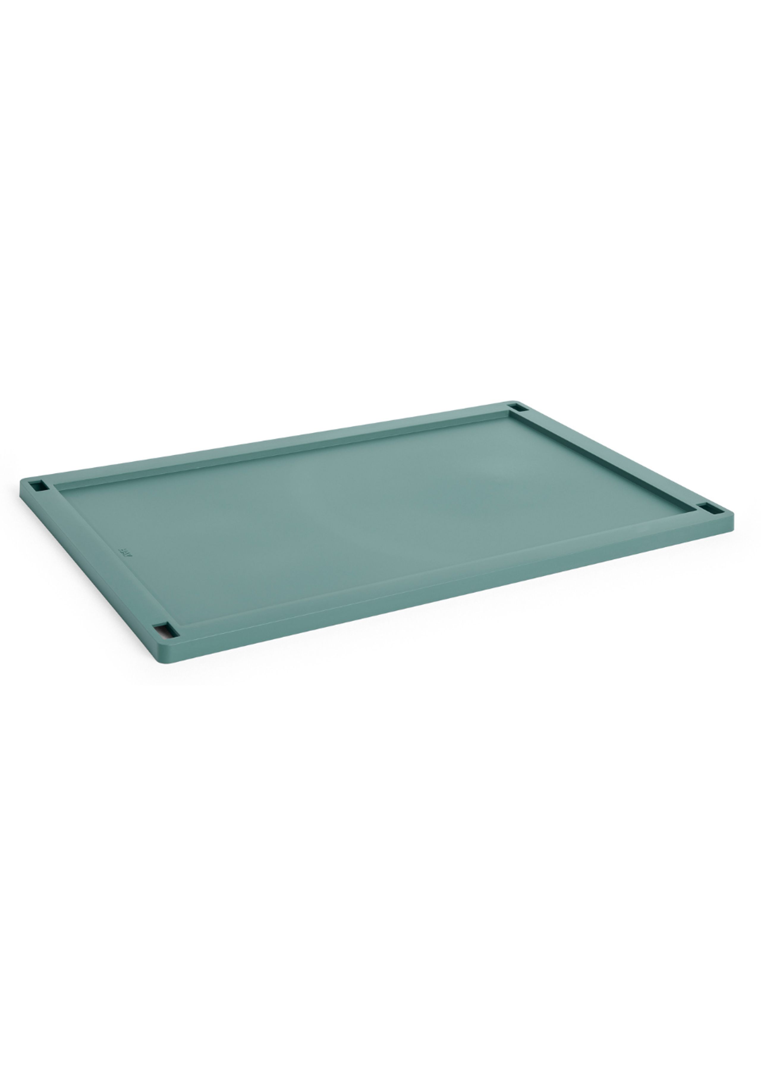 HAY - Lid - Hay Colour Crate Lid Plastic Large - Dark green