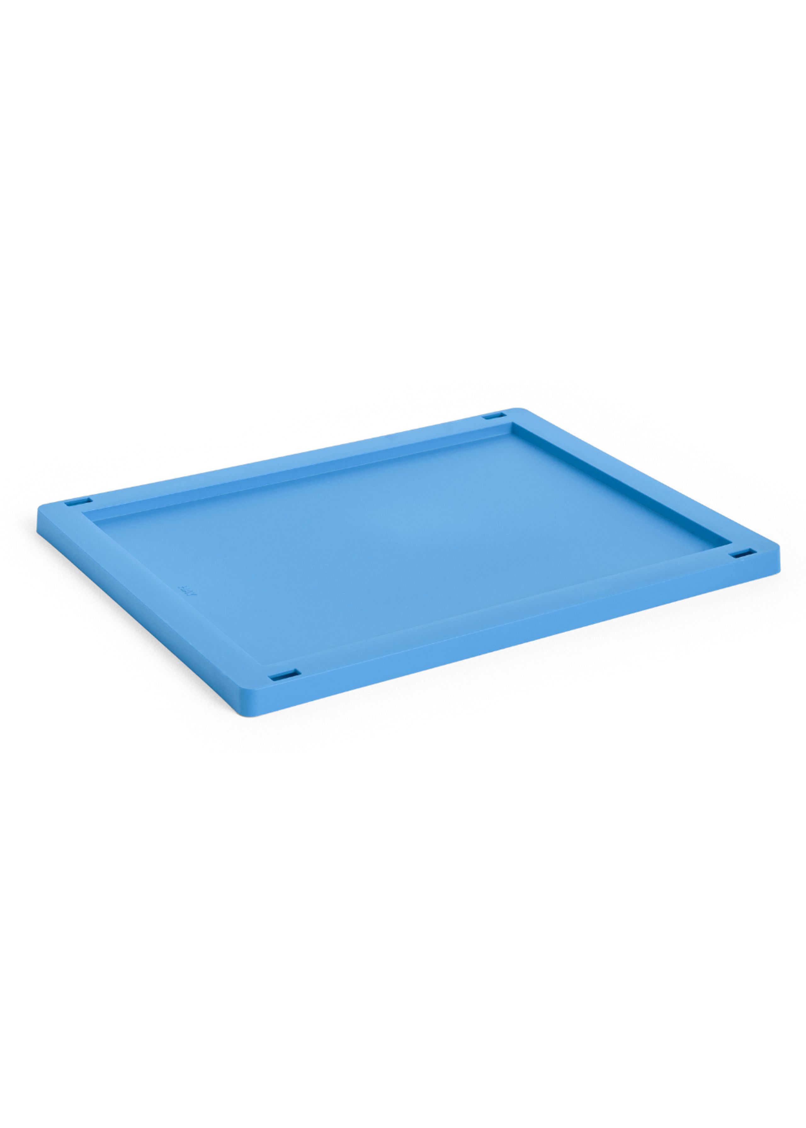 HAY - Lid - Hay Colour Crate Lid Plastic Medium - Electric blue