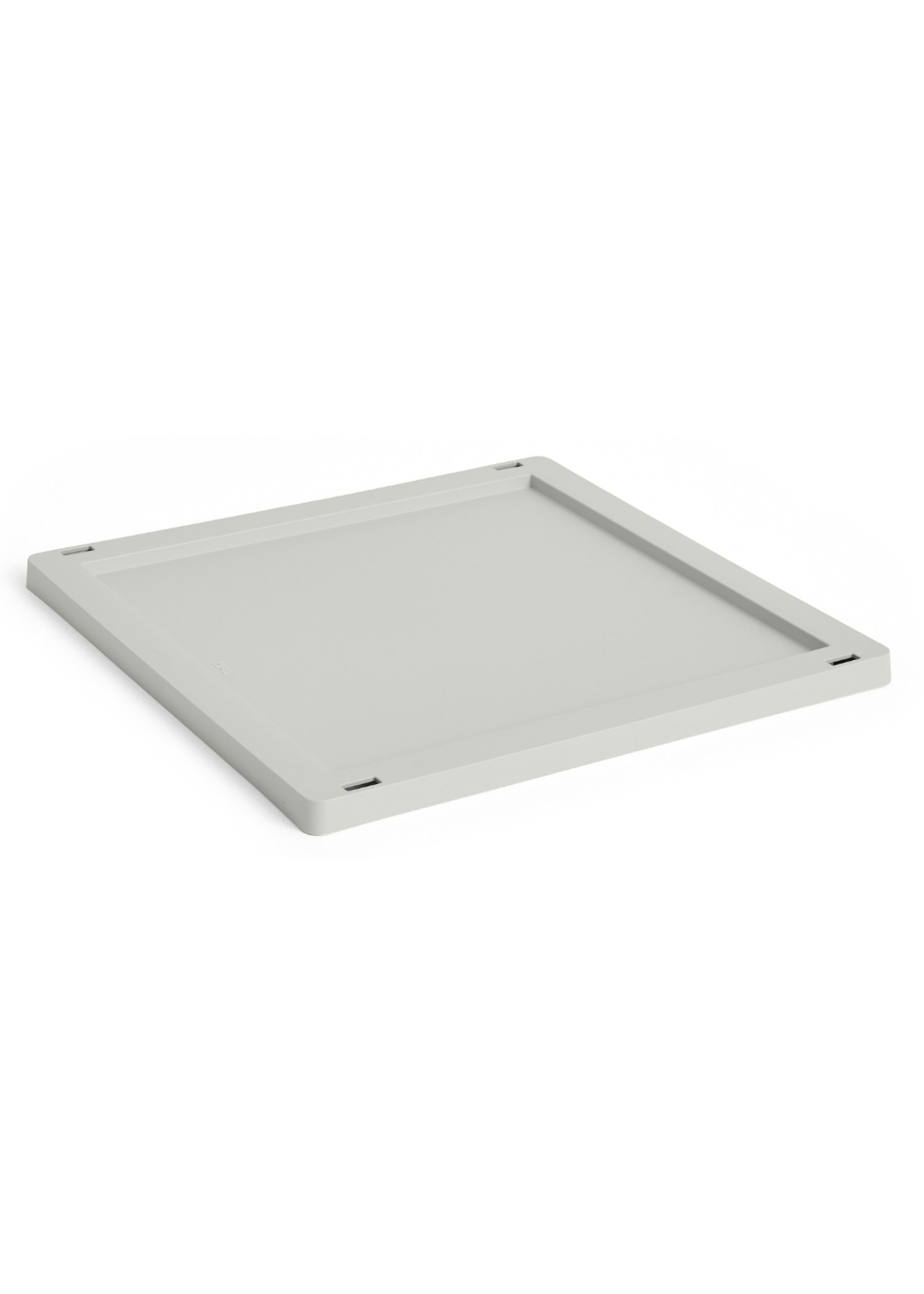 HAY - Lid - Hay Colour Crate Lid Plastic Medium Square / Cube - Grey