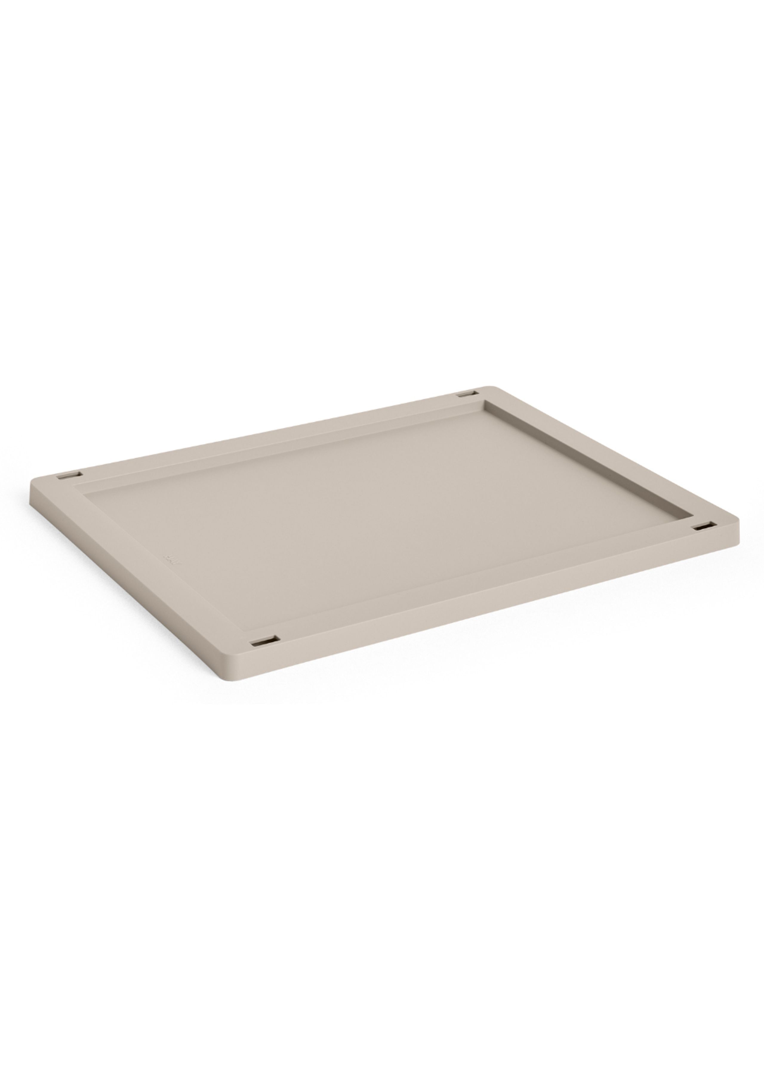 HAY - Lid - Hay Colour Crate Lid Plastic Medium - Warm grey