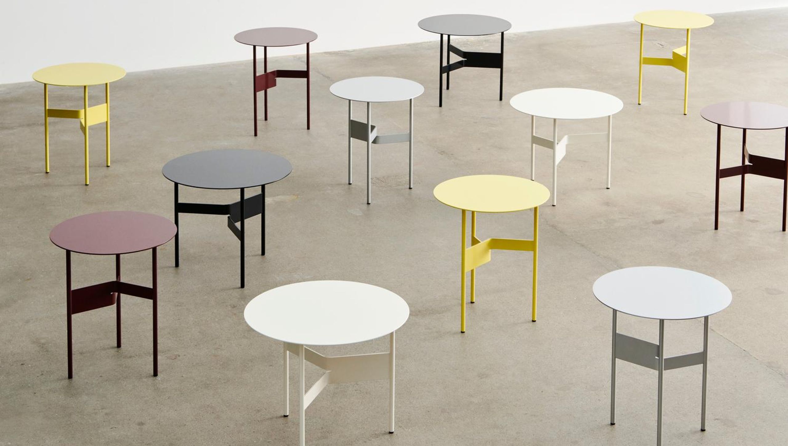 HAY - Læderrem - Shim Coffee Table - Black