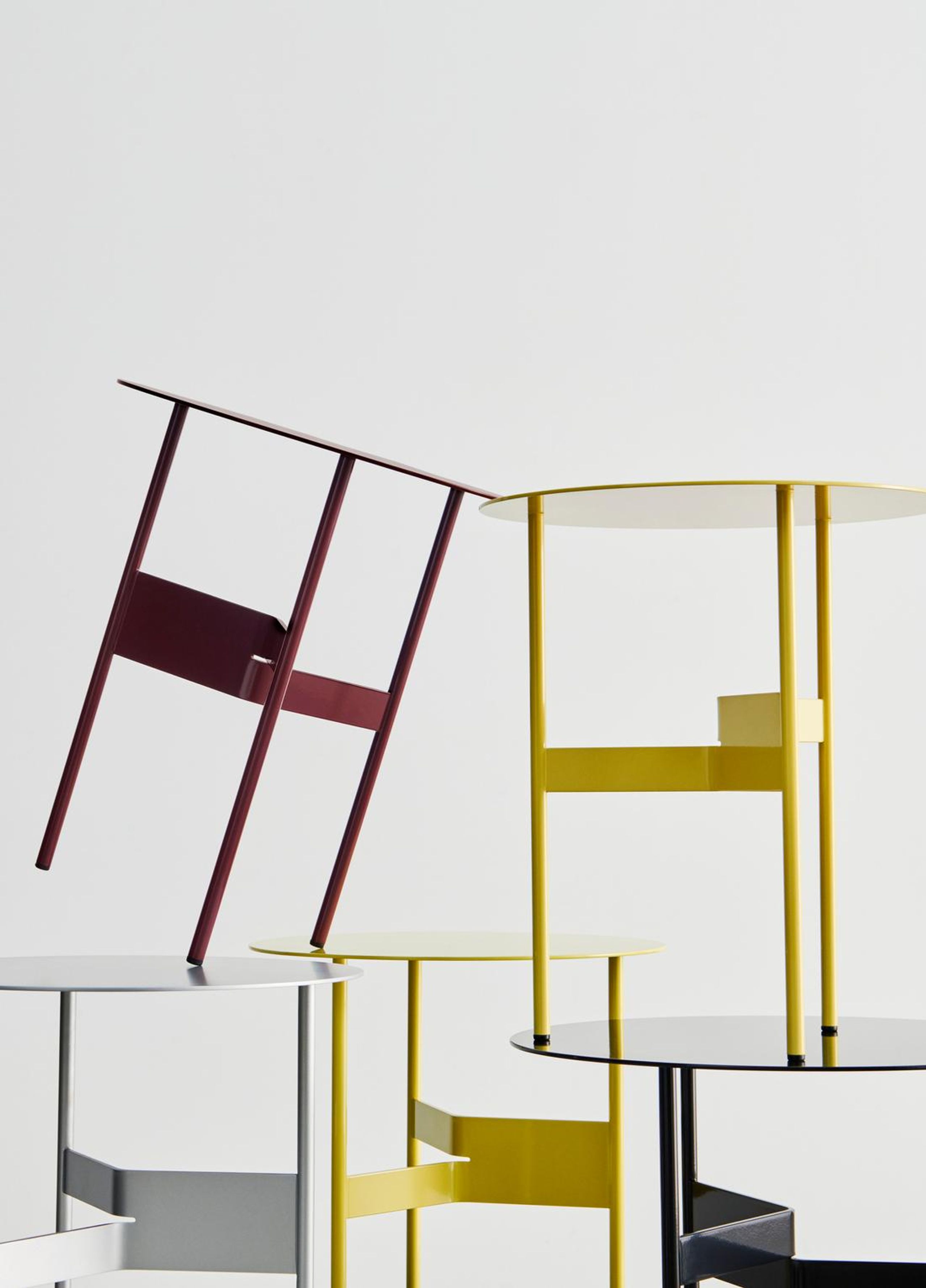 HAY - Læderrem - Shim Coffee Table - Bordeaux