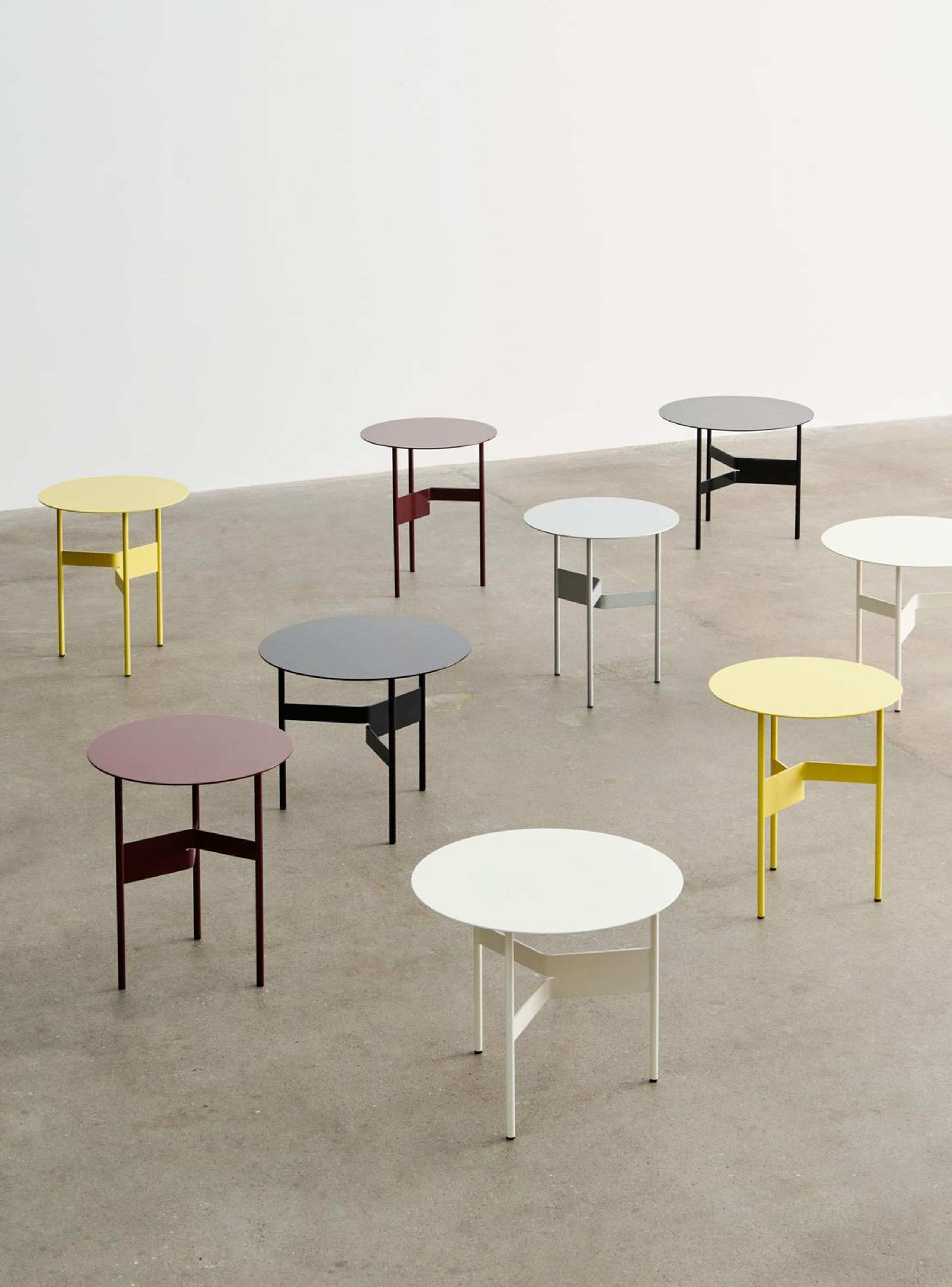 HAY - Læderrem - Shim Coffee Table - Bordeaux