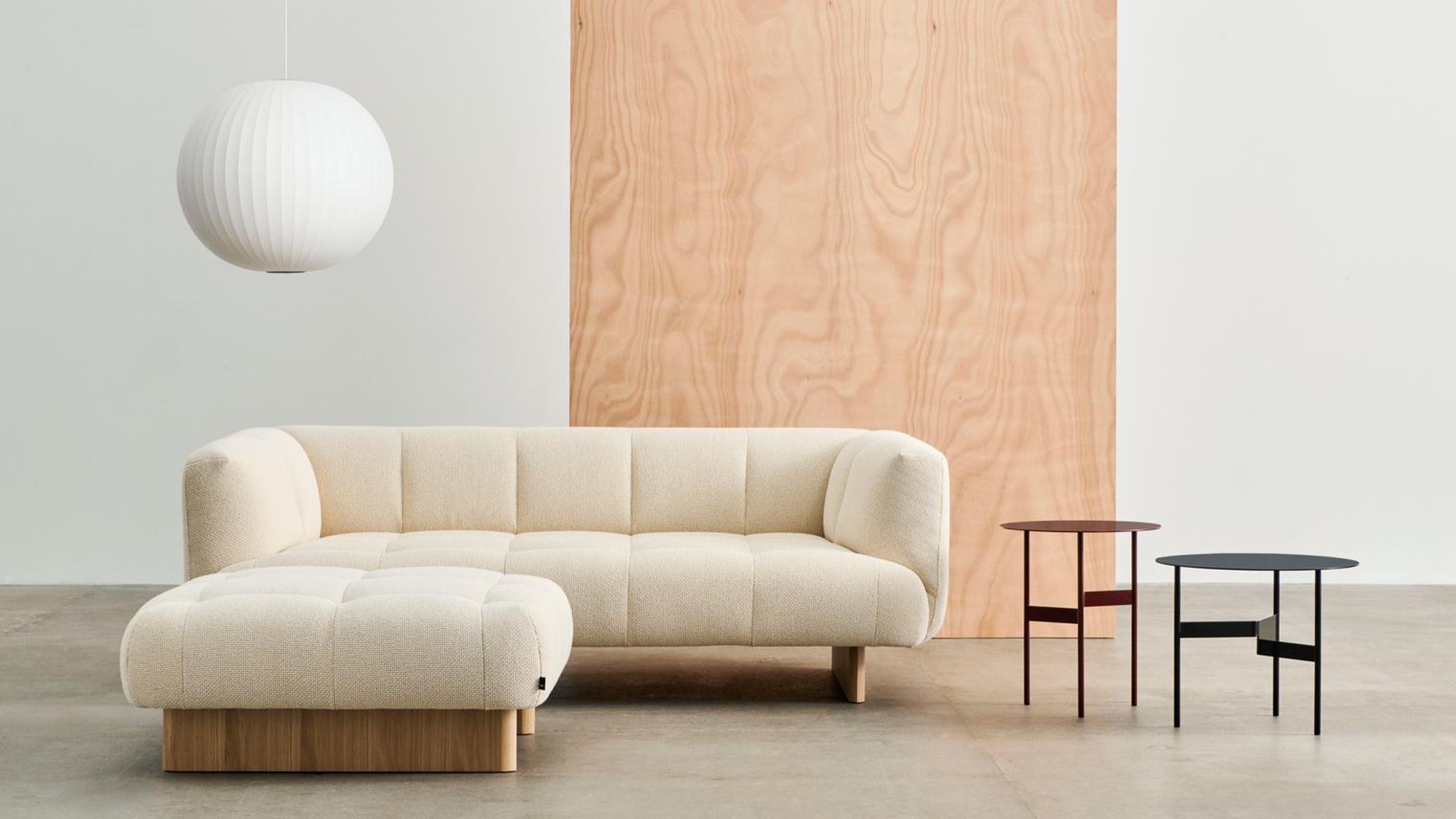 HAY - Læderrem - Shim Coffee Table - Bordeaux