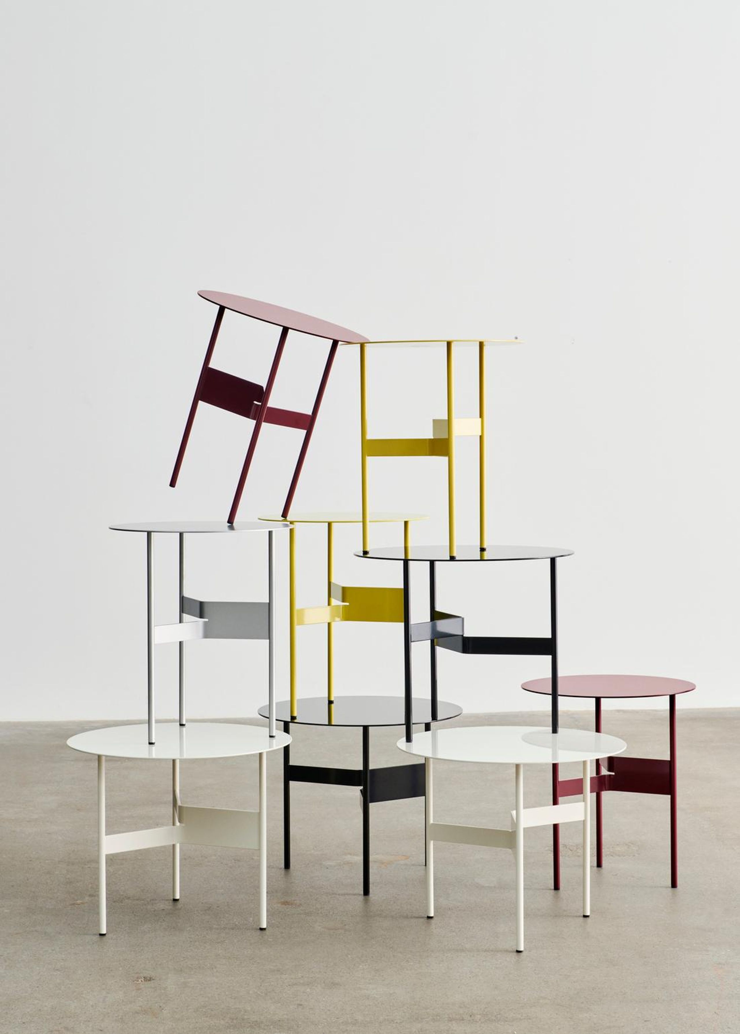 HAY - Læderrem - Shim Coffee Table - Bordeaux